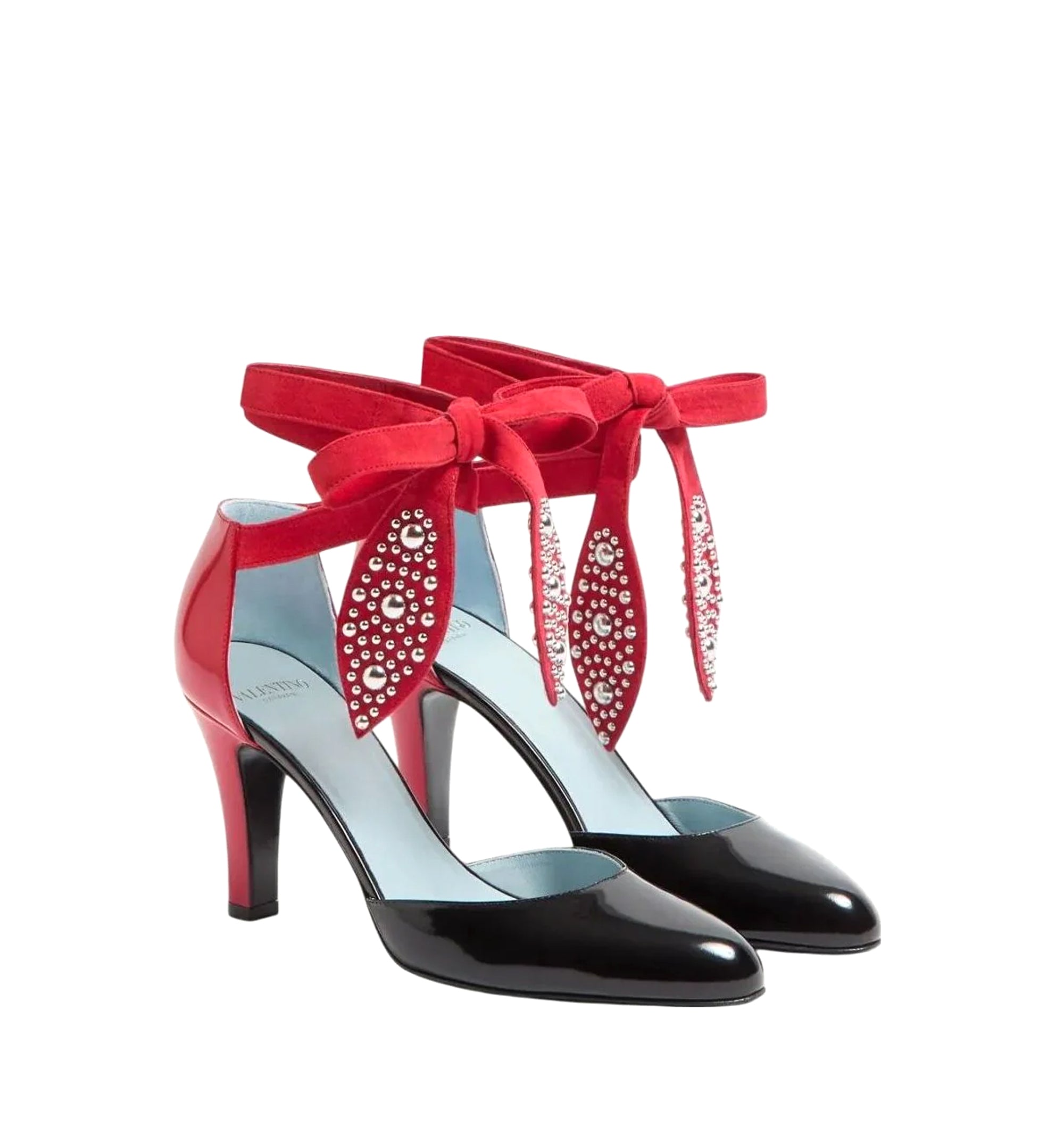 Two-tone Leather Foliefoliage Pumps