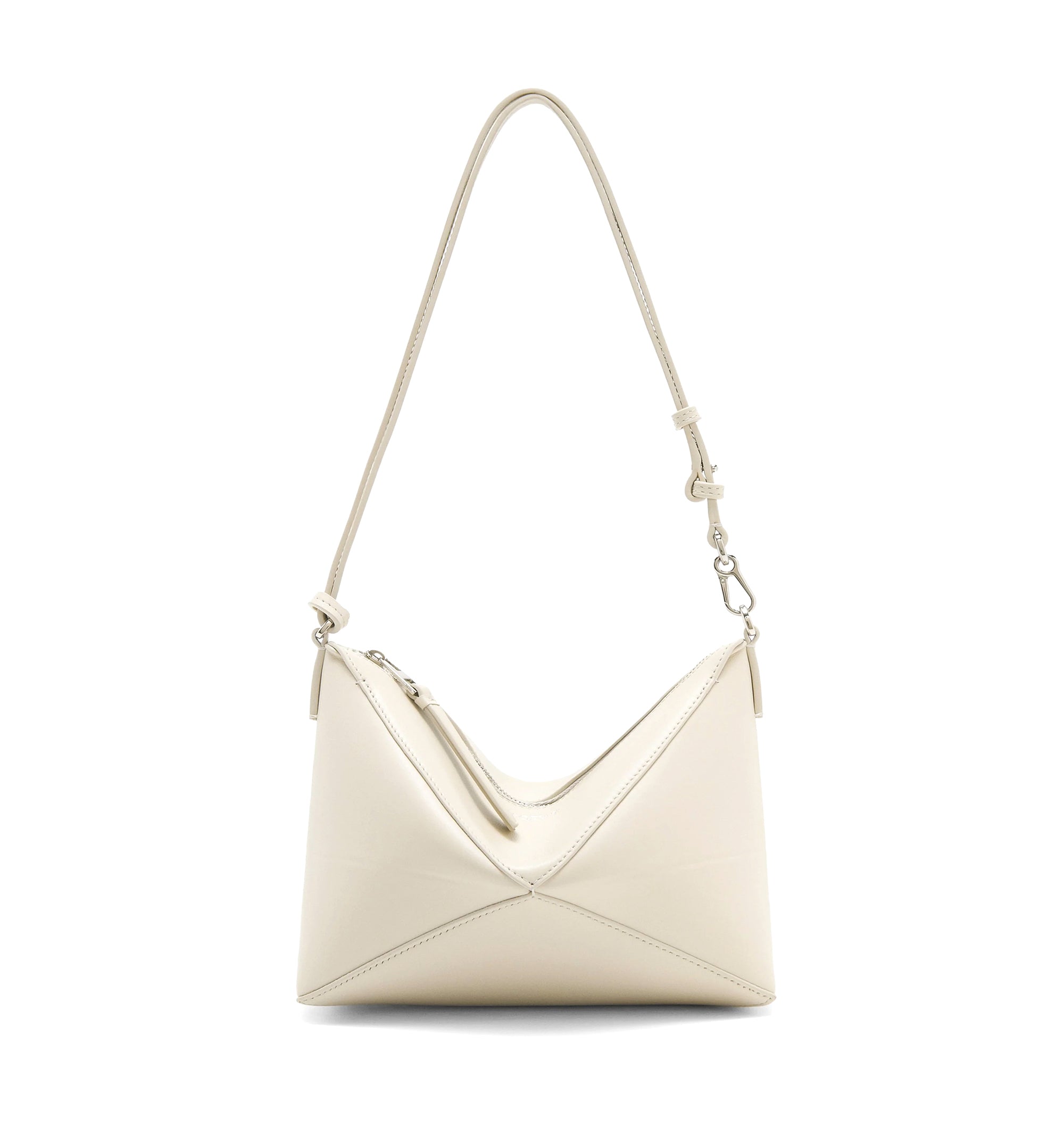 Puzzle Fold Pouch in Shiny Nappa Calfskin