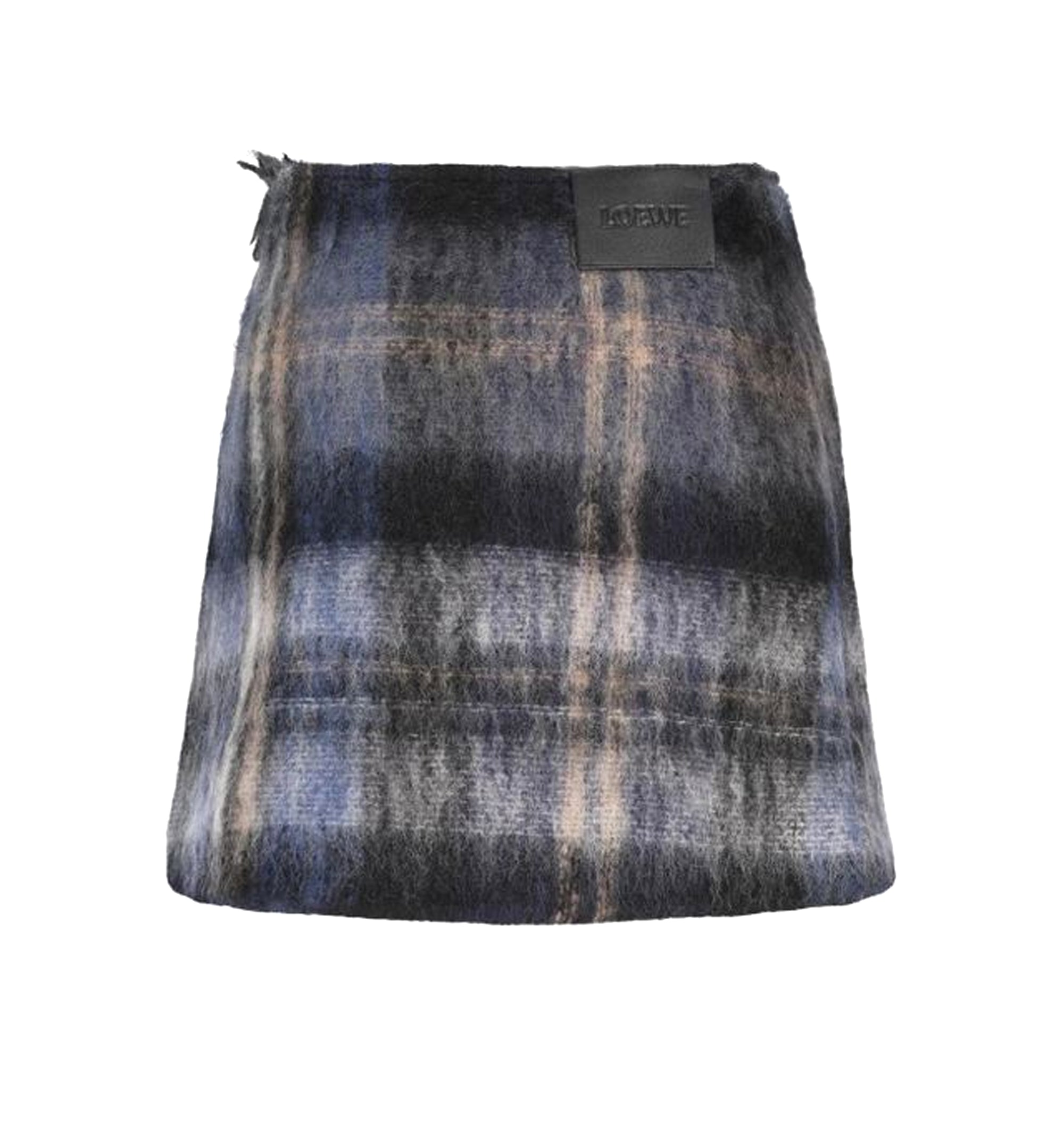 Skirt In Mohair And Wool Blend