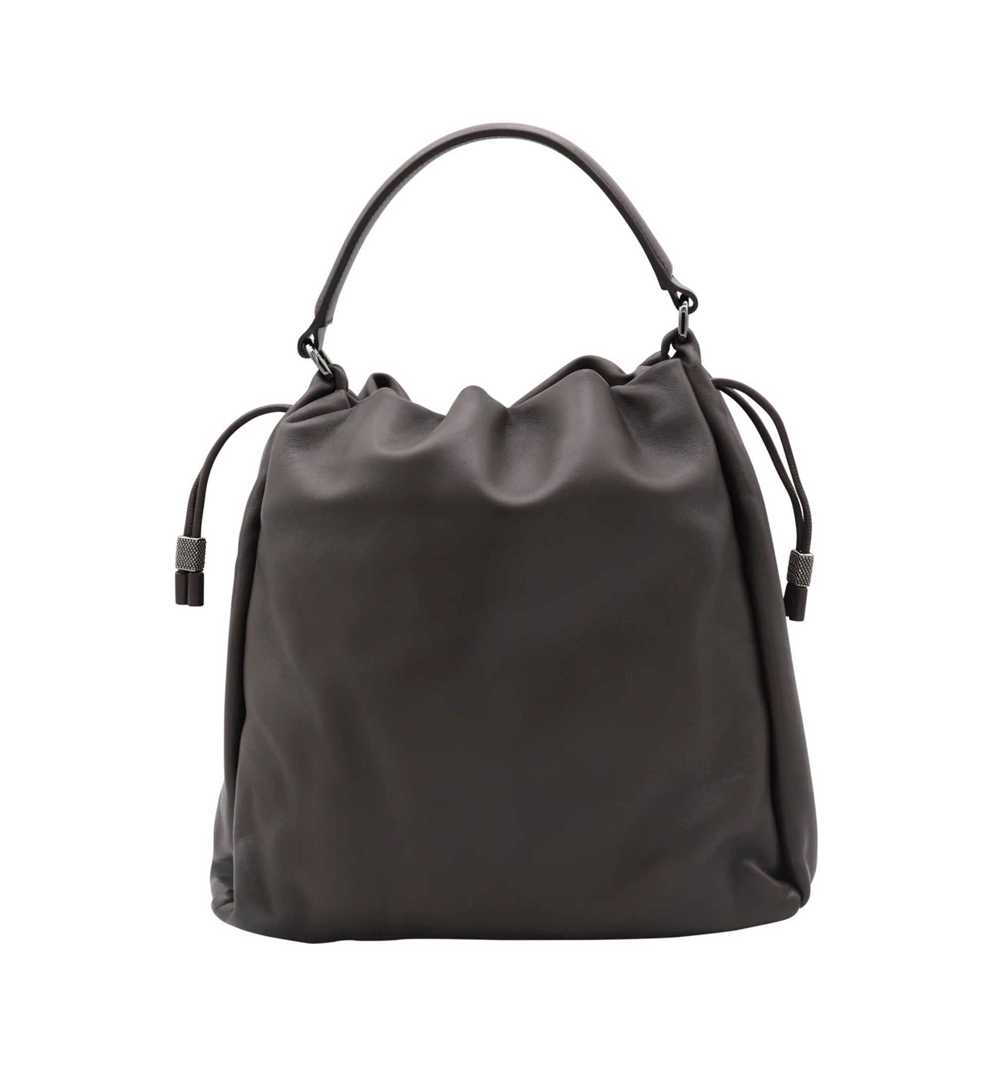 Bucket Mellow Leather Handbag