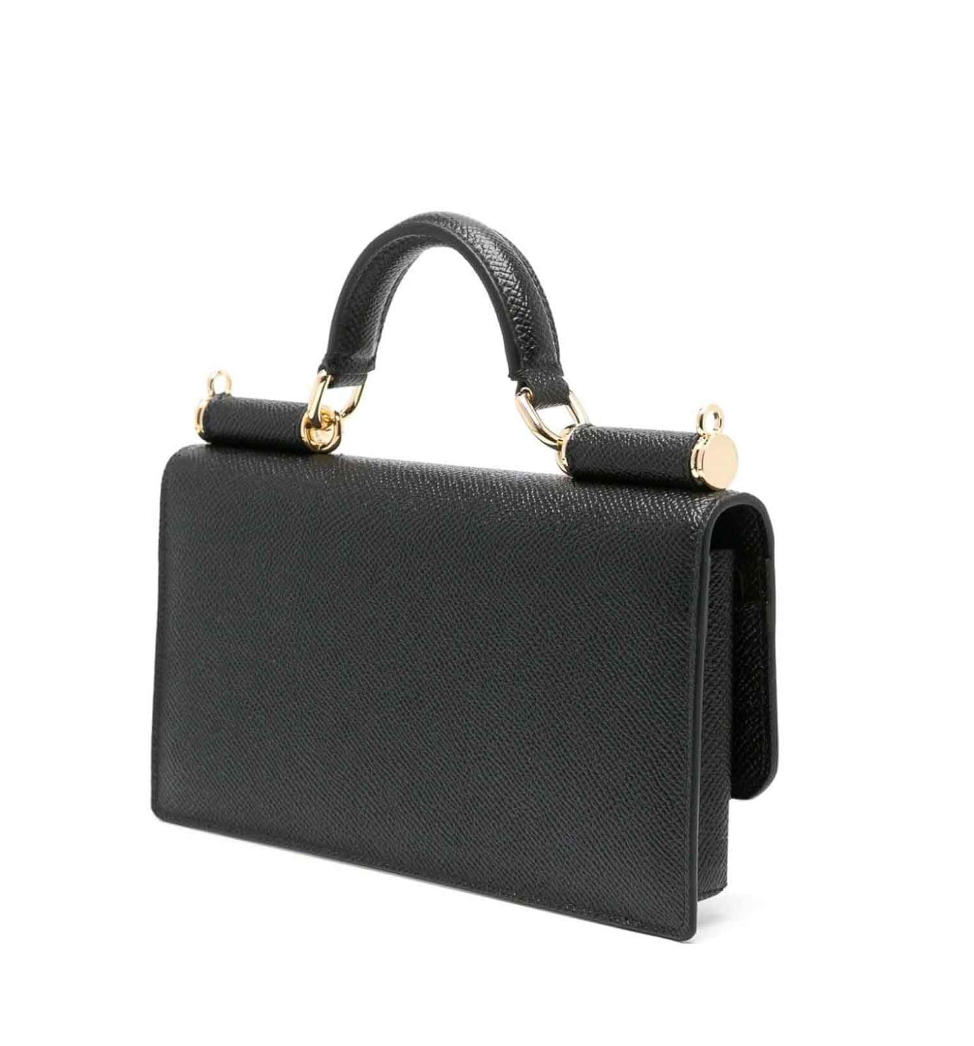 Dauphine-Print Calfskin Mini Bag
