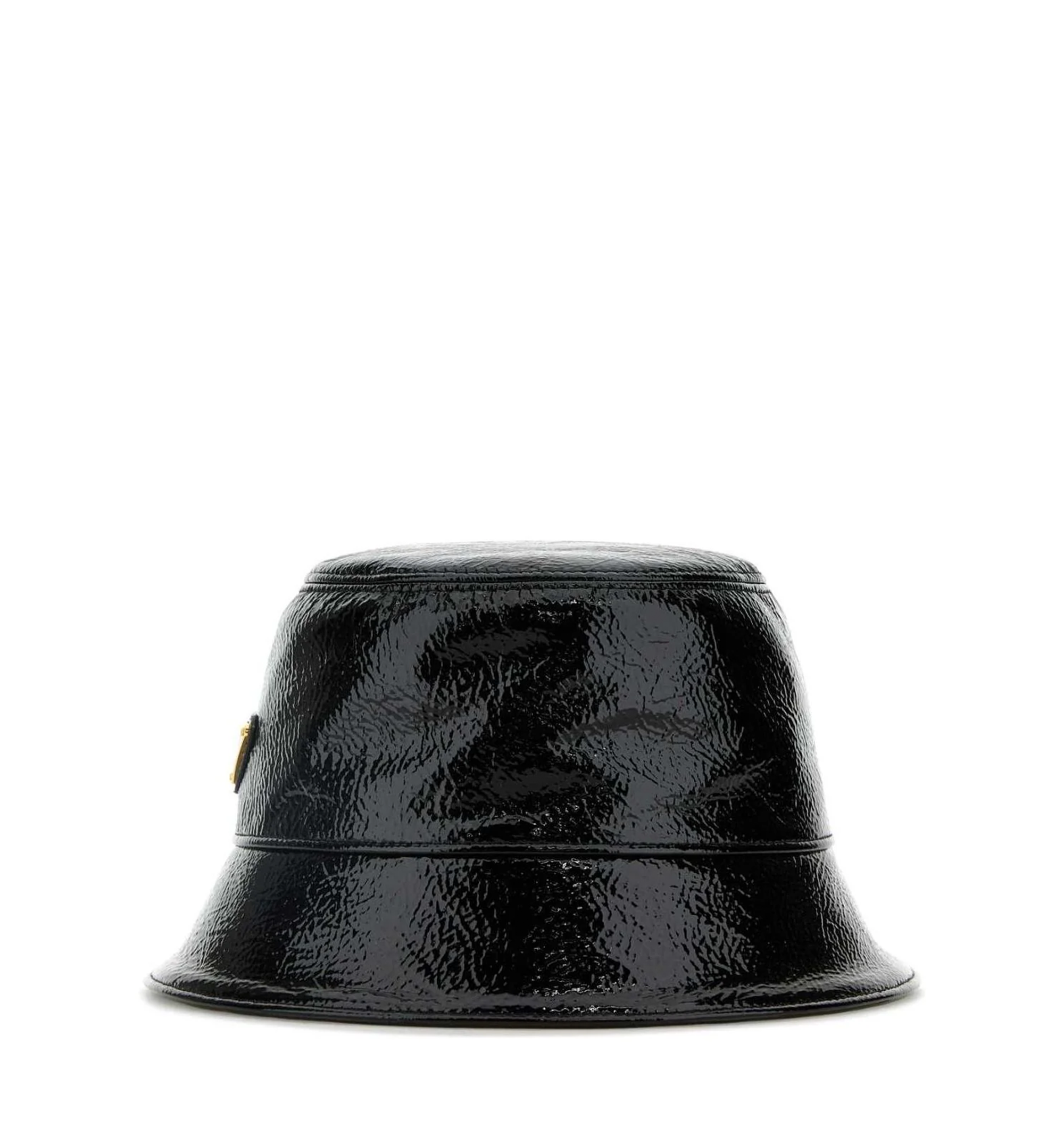 Naplack Leather Bucket Hat