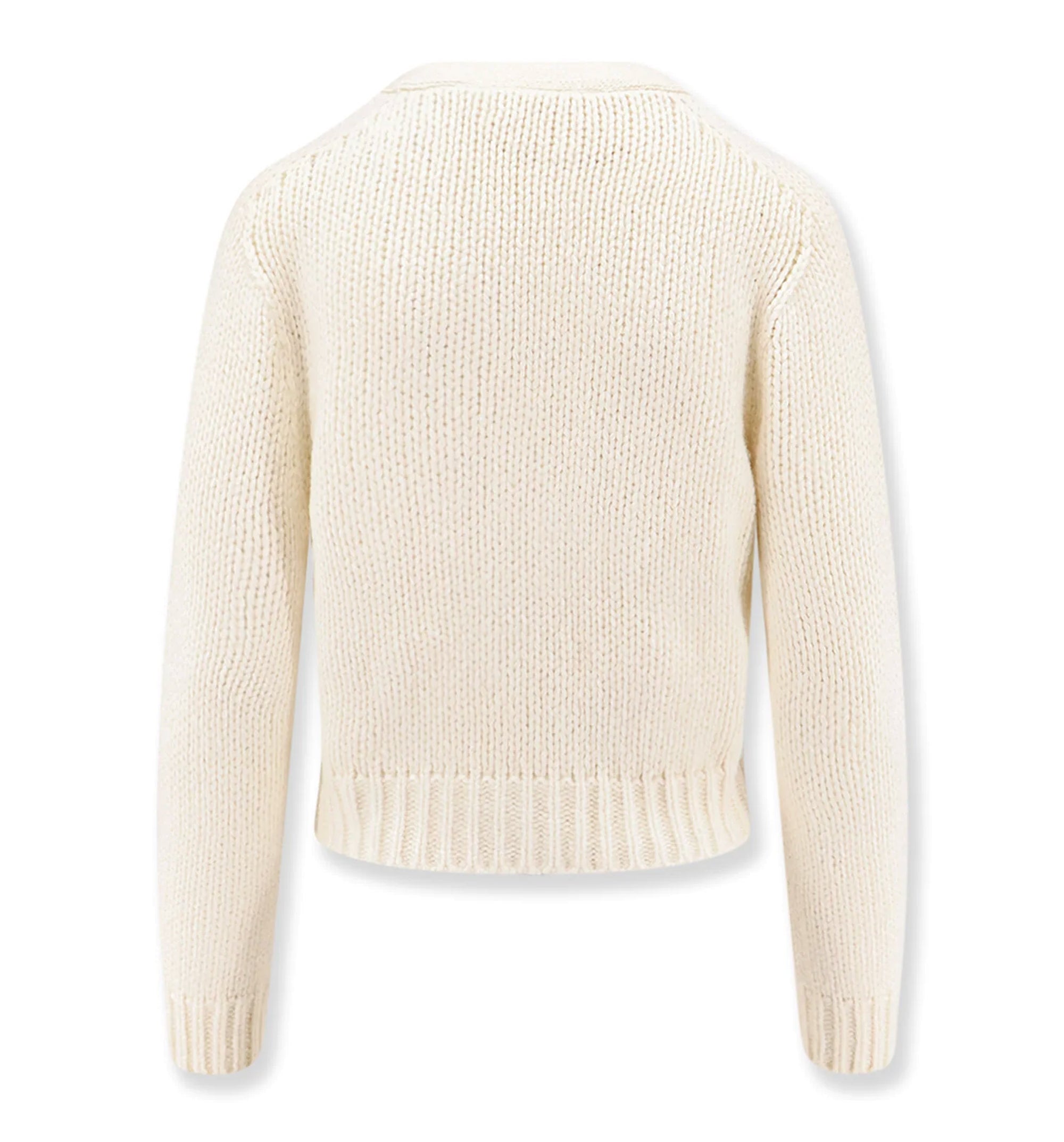 Cardigan In Cashmere And Silk