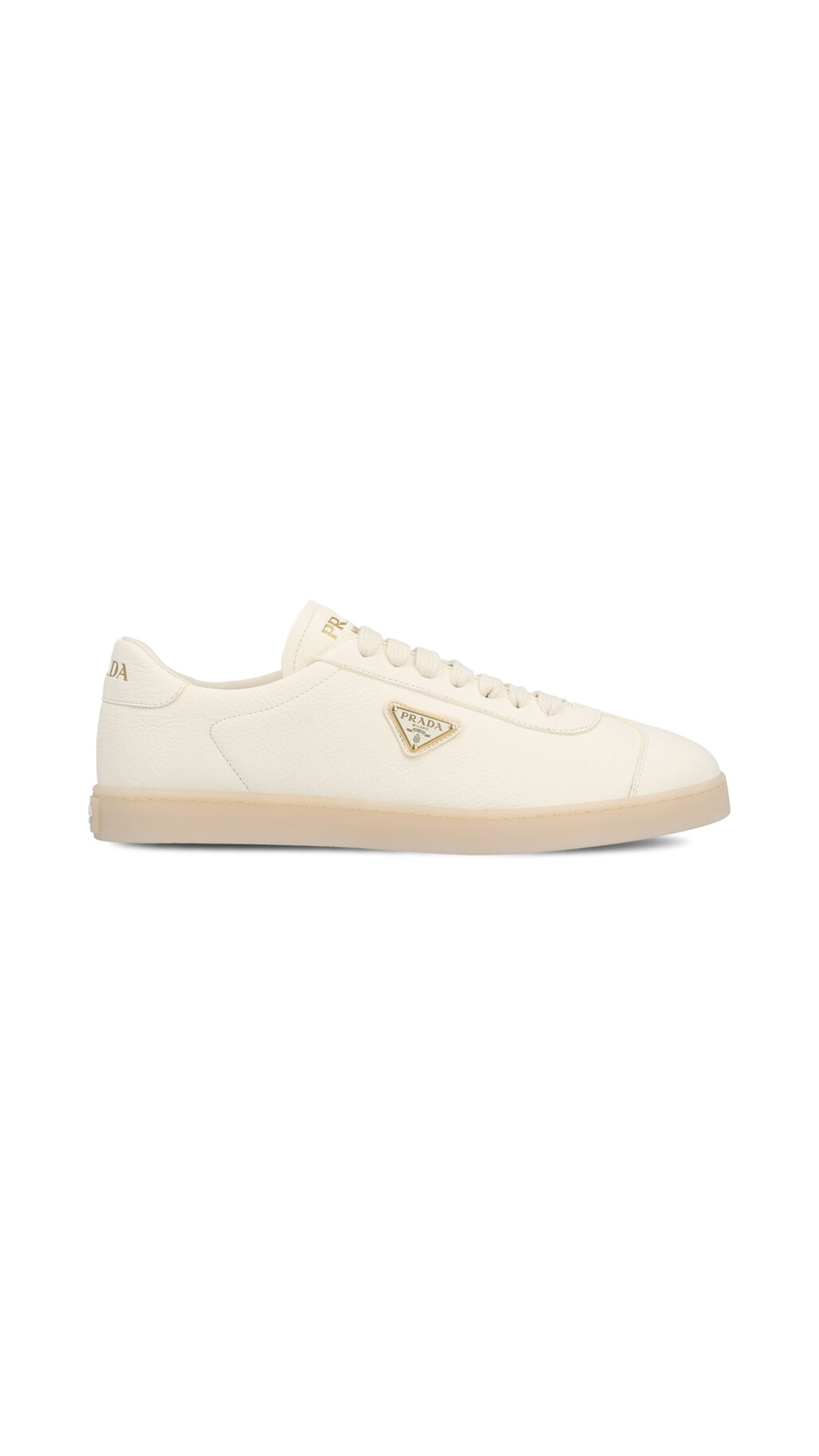 Lane Leather Sneakers - White