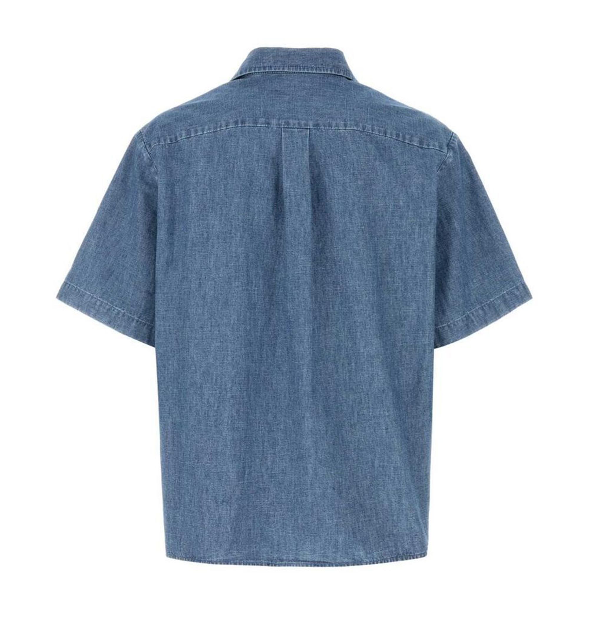 Denim Bowling Shirt in Denim