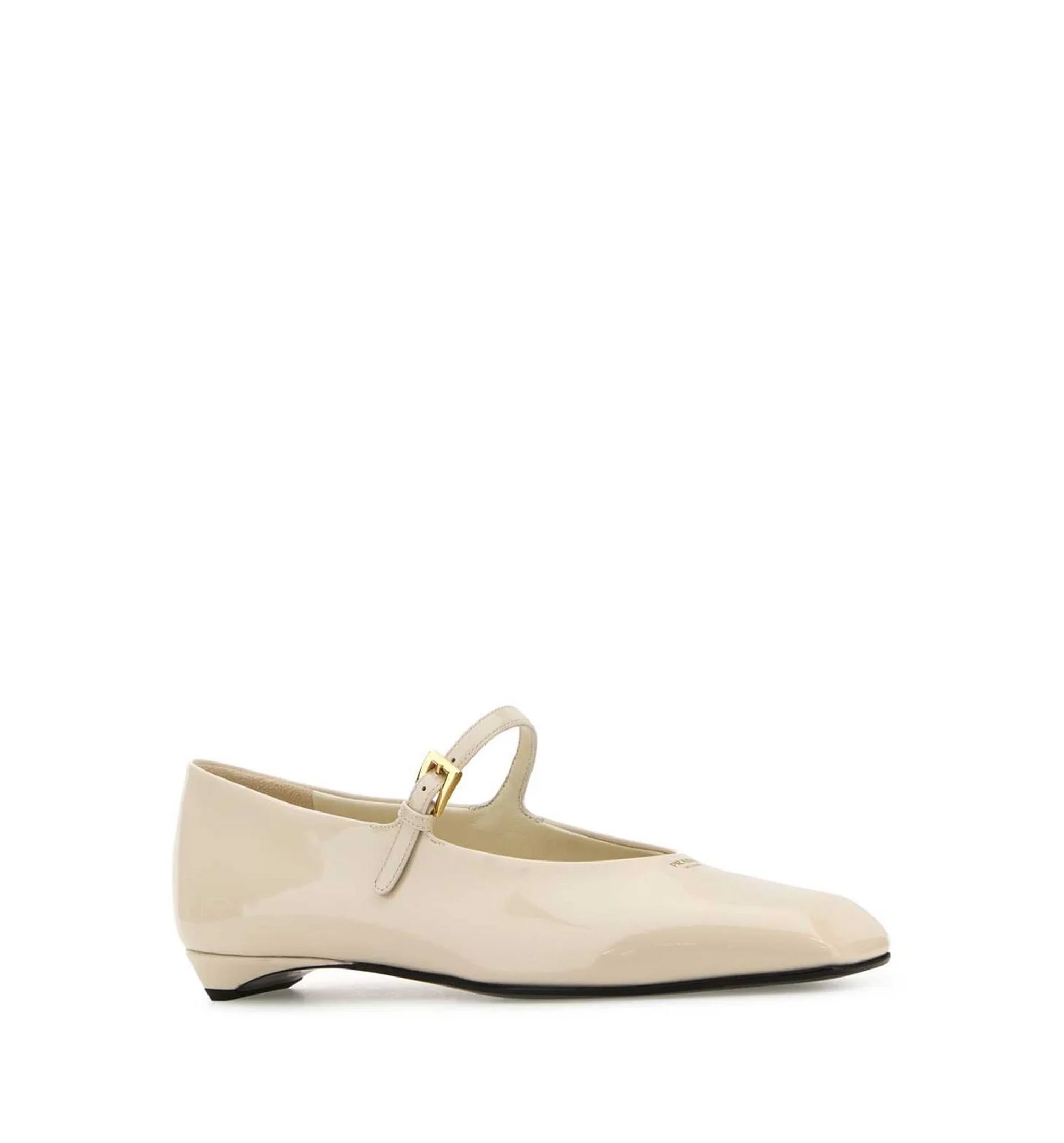Prada Square-Toe Ballet Flats