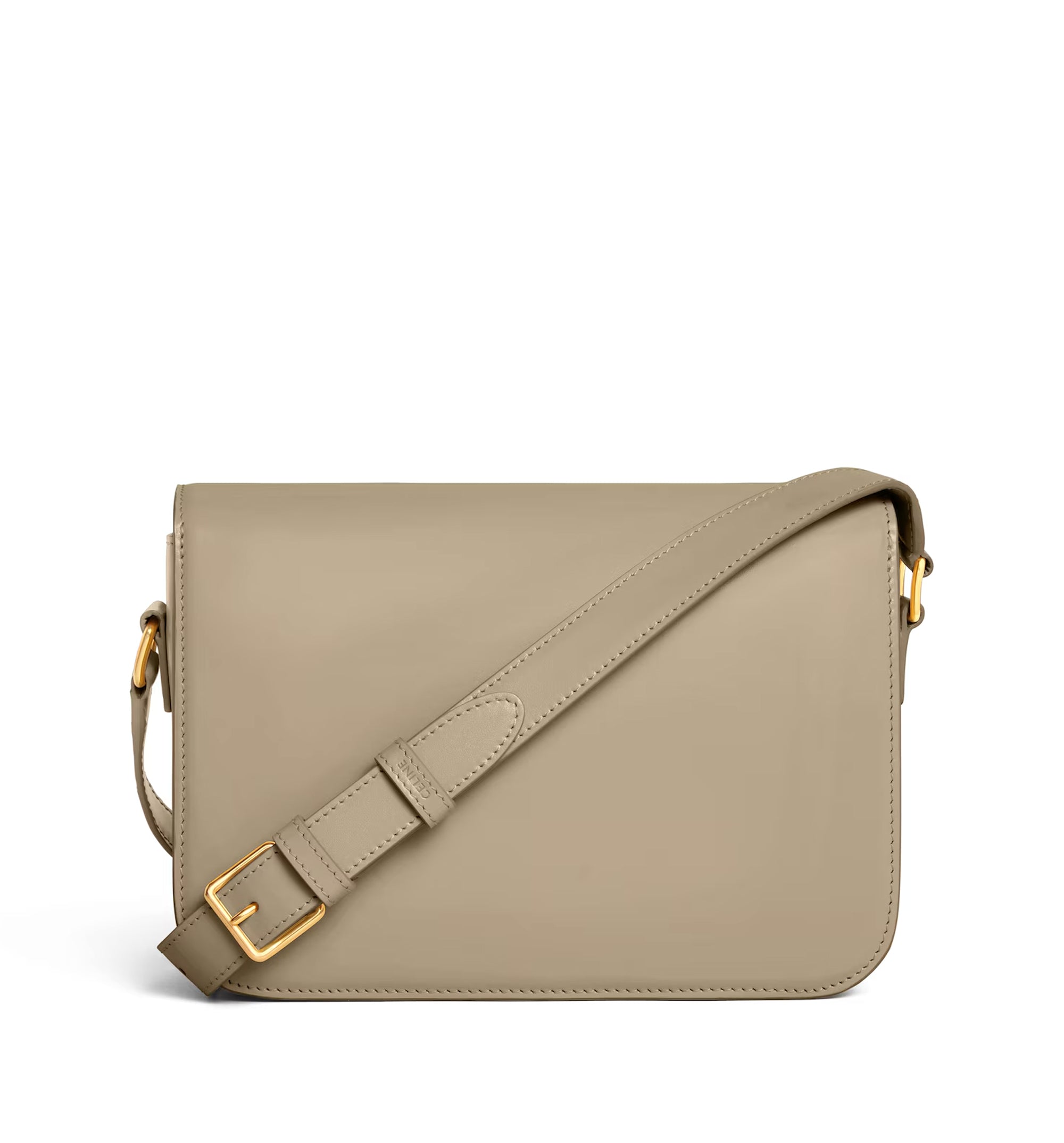 Classique Triomphe Bag In Shiny Calfskin