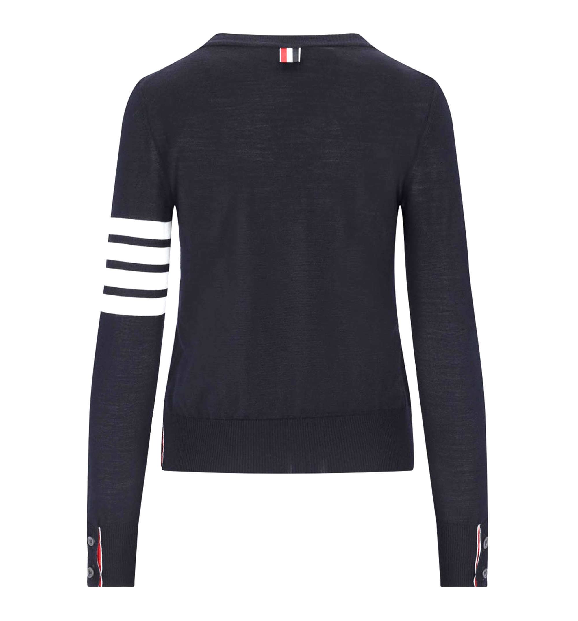 Fine Merino Wool 4-Bar Pullover