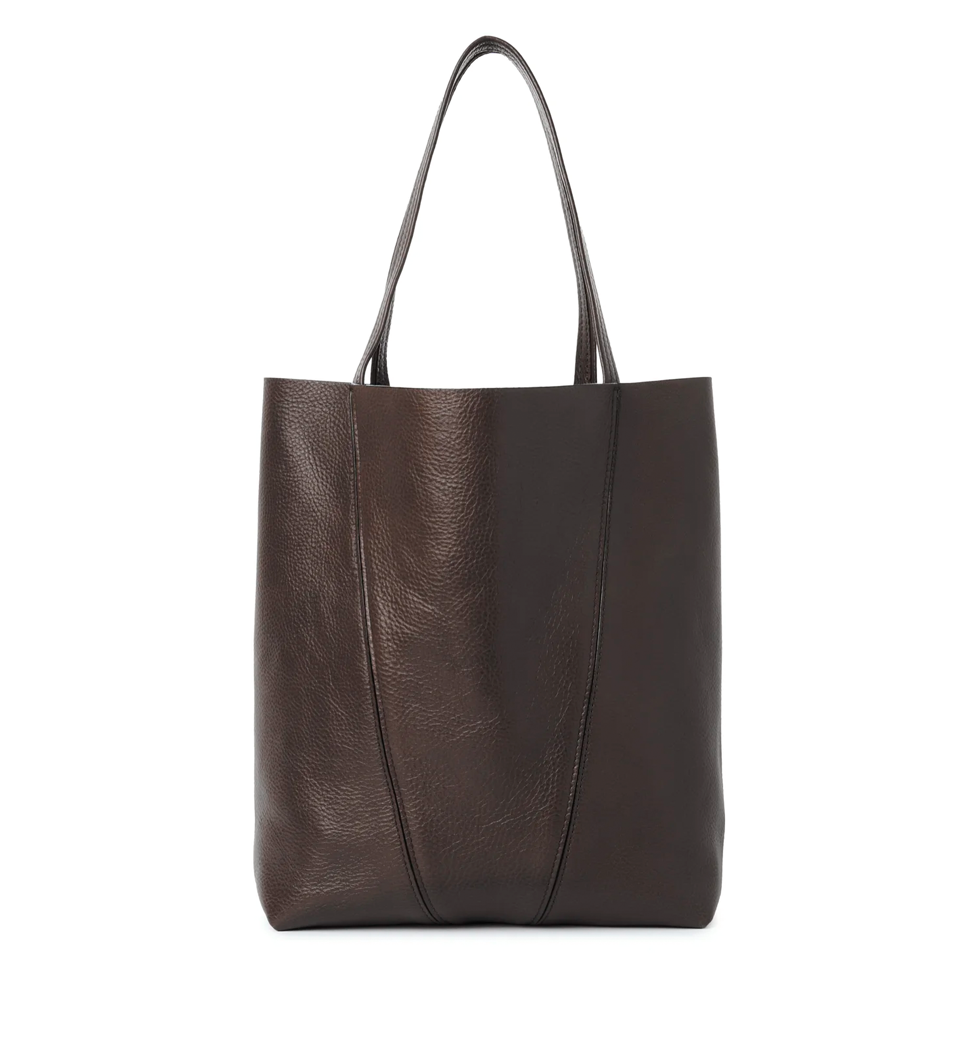 Chloé Spin Tote Bag in Grained Leather