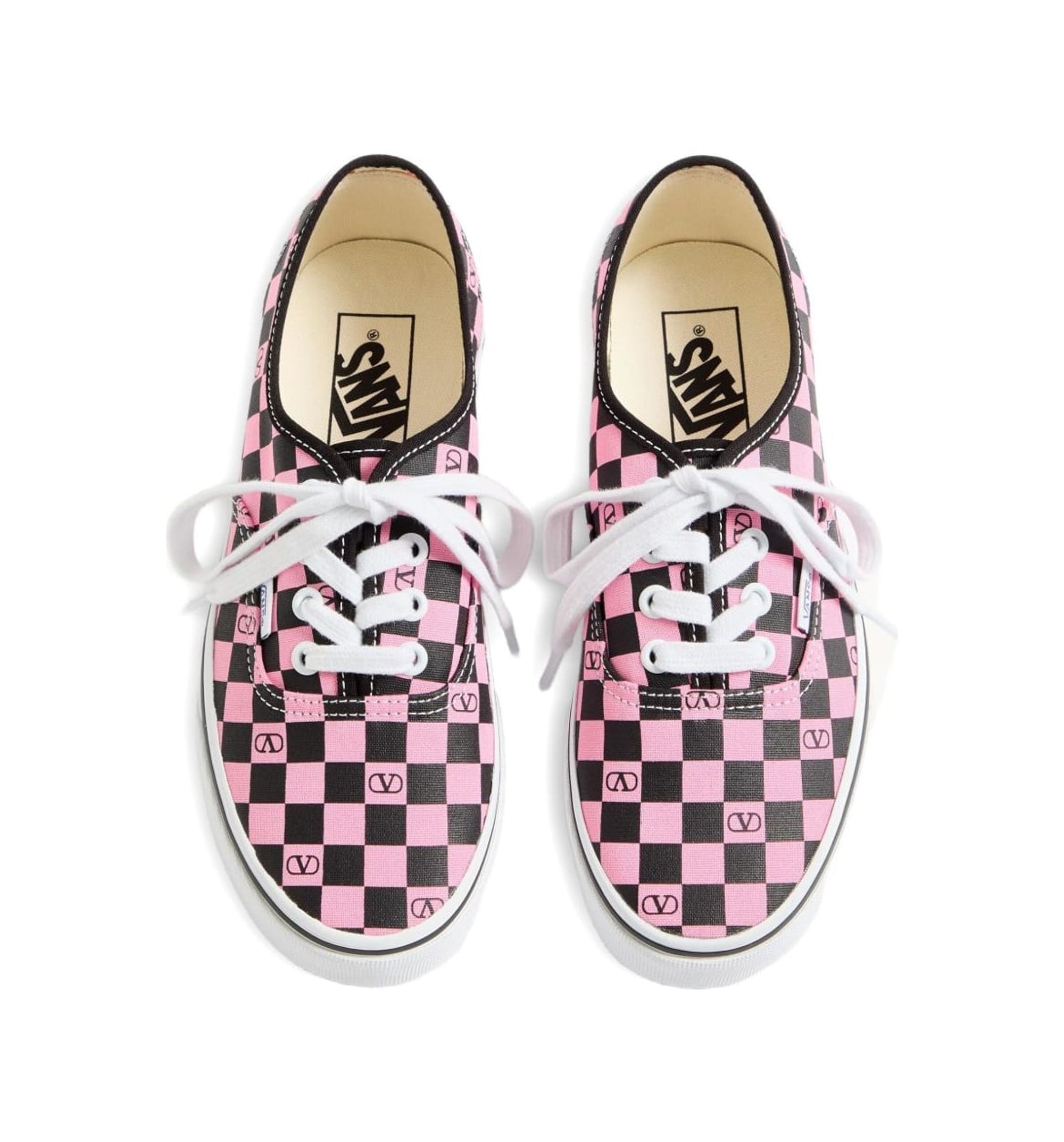 Valentino Garavani and Vans Low-Top Trainer with VLogo Checkerboard