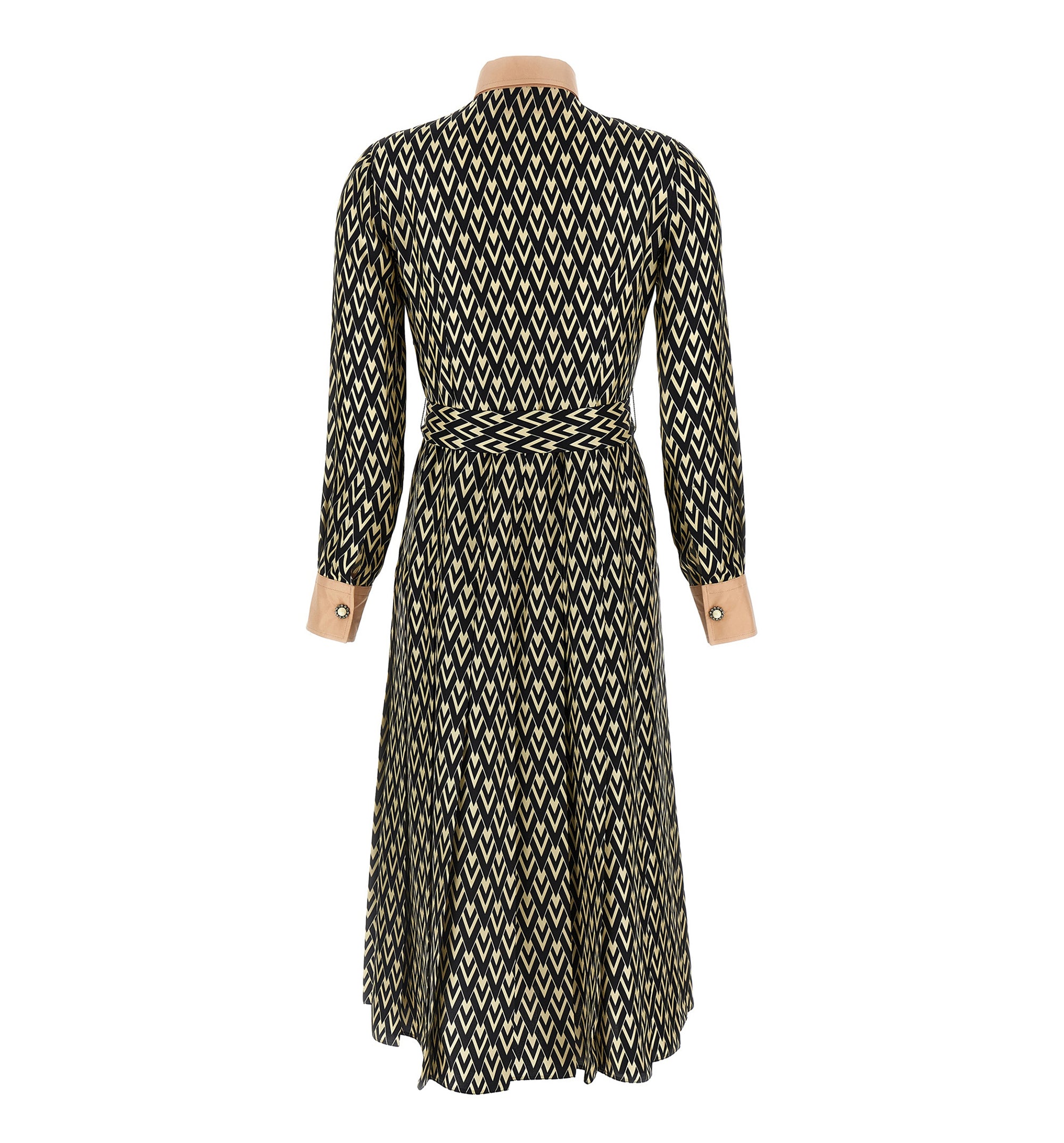 Toute La V Midi Dress