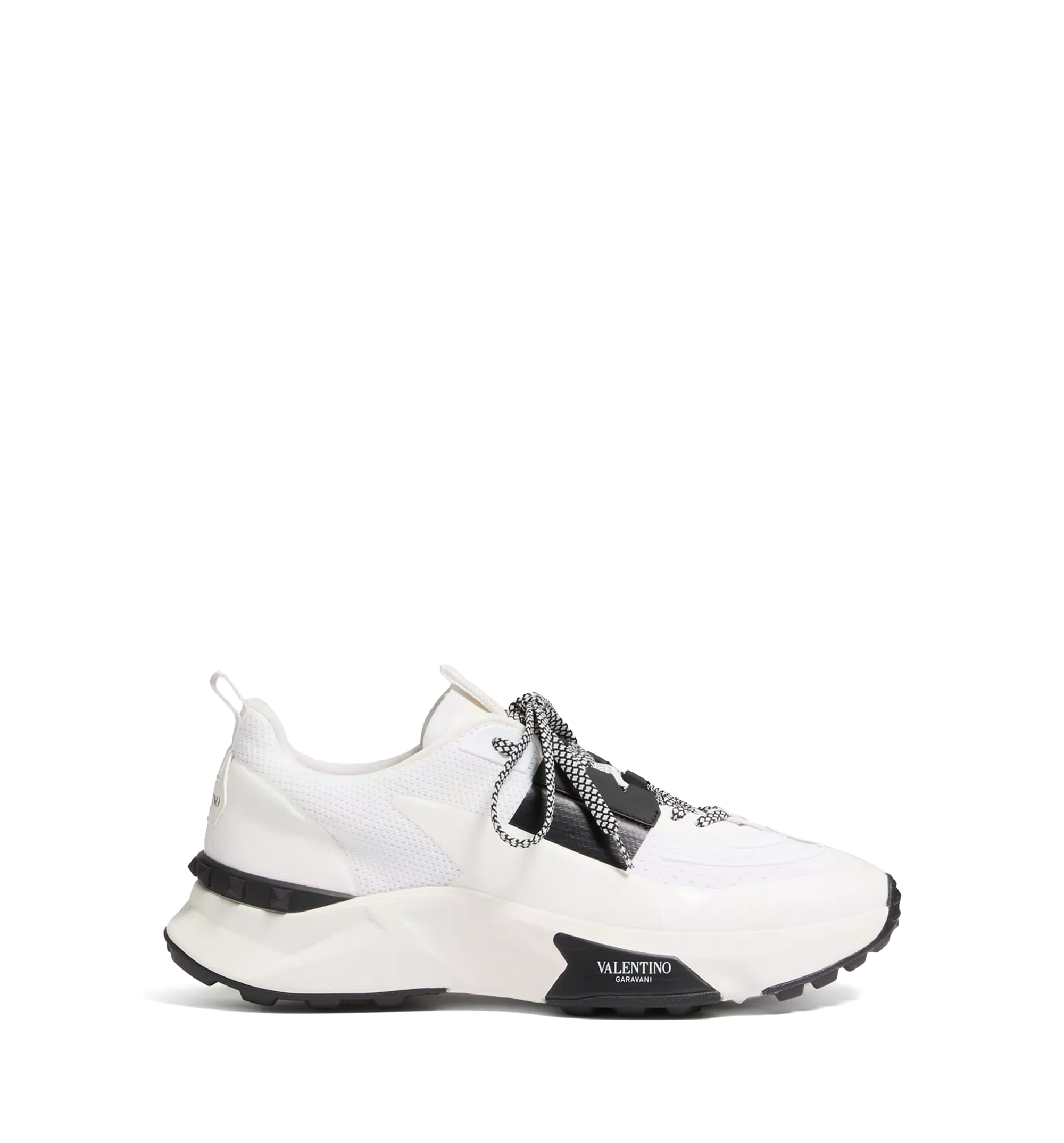 True Act Low Top Sneaker in Mesh and Rubberized Fabric