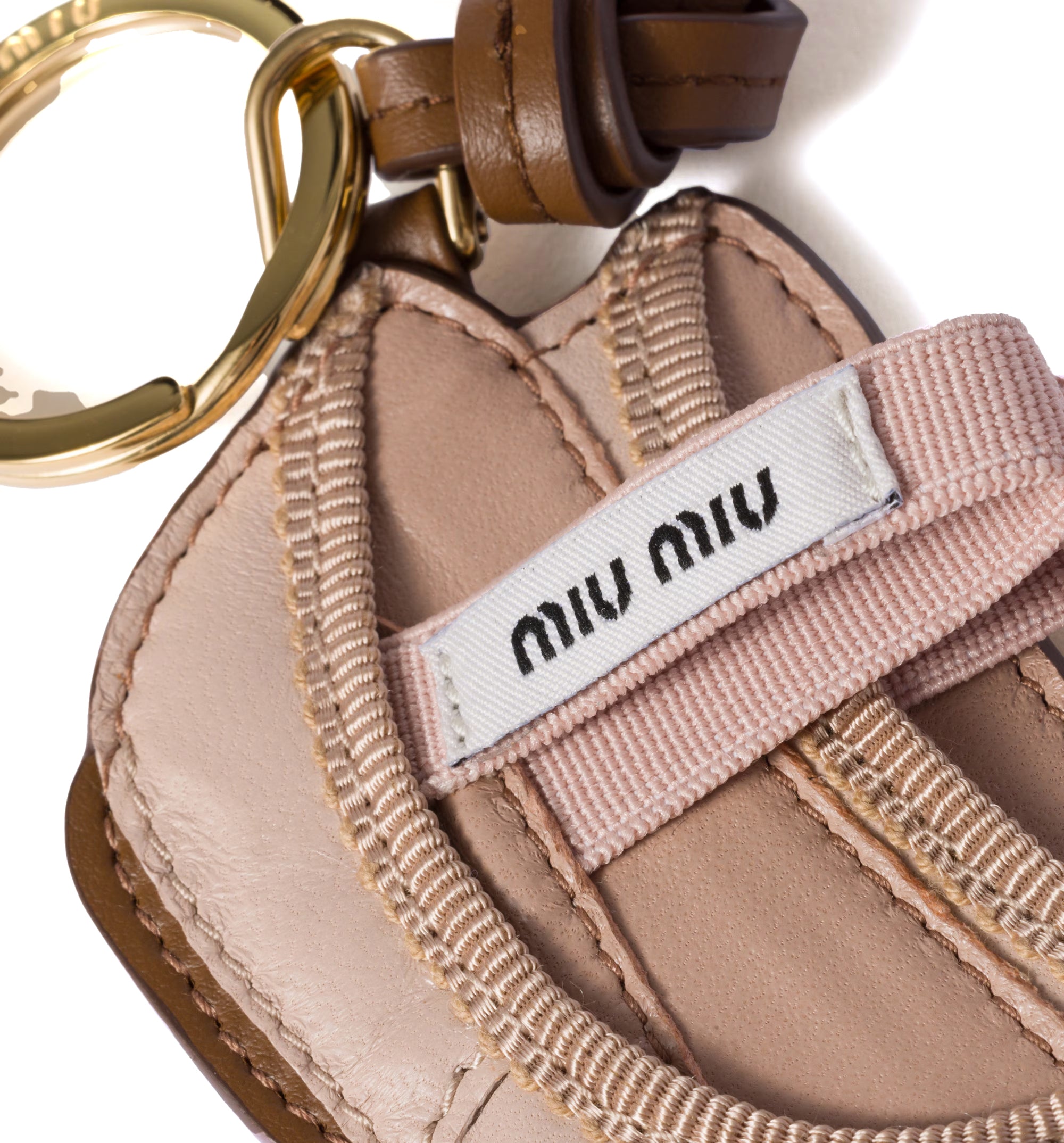 Miu Ballet Leather Keychain Trick
