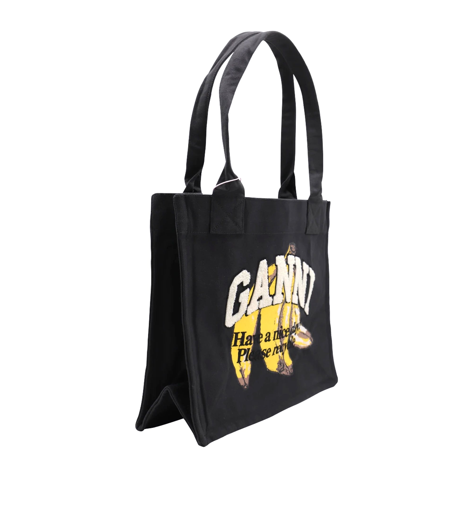 Large Banana Print Bag