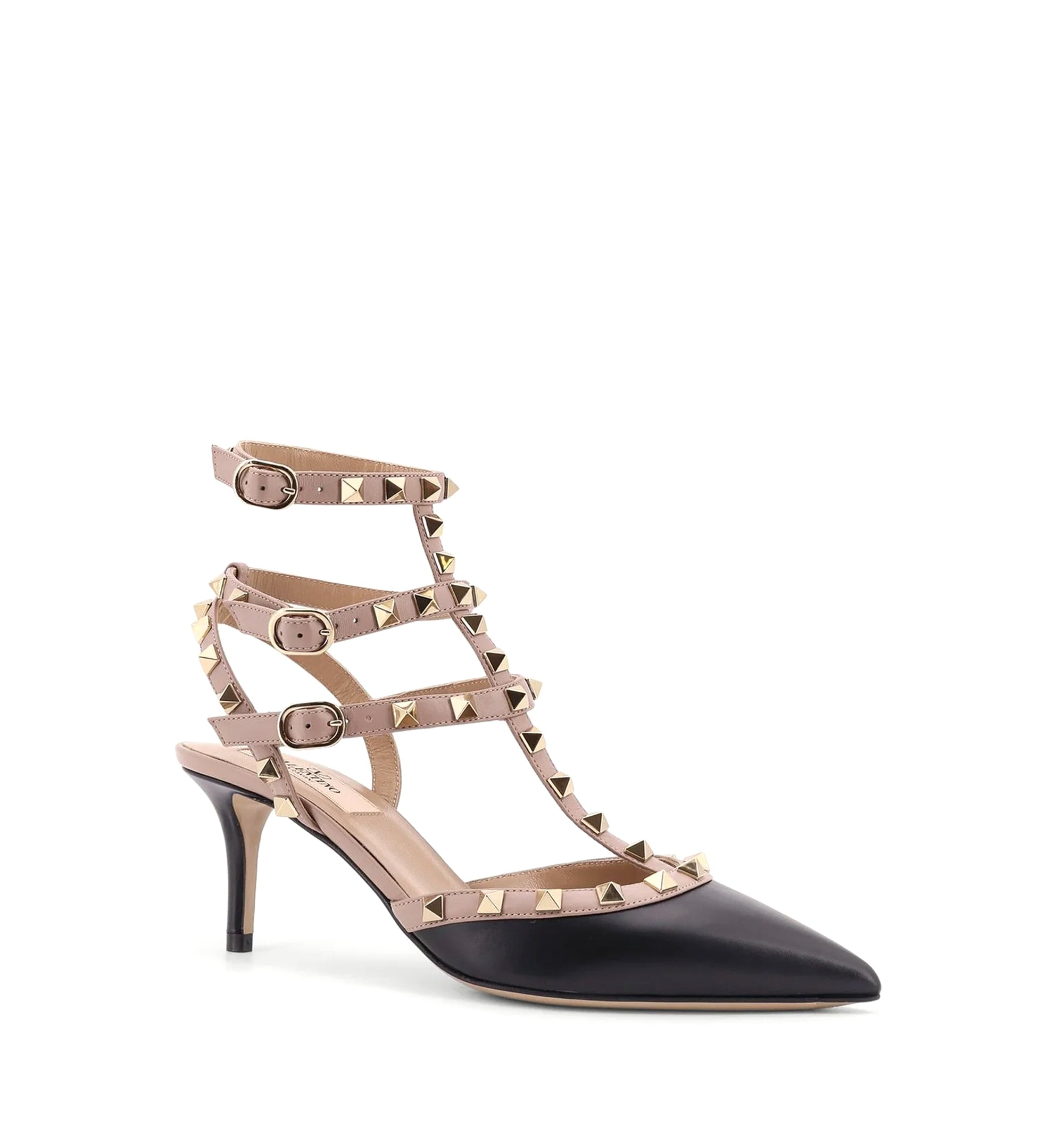 Rockstud Pointed Toe Pumps