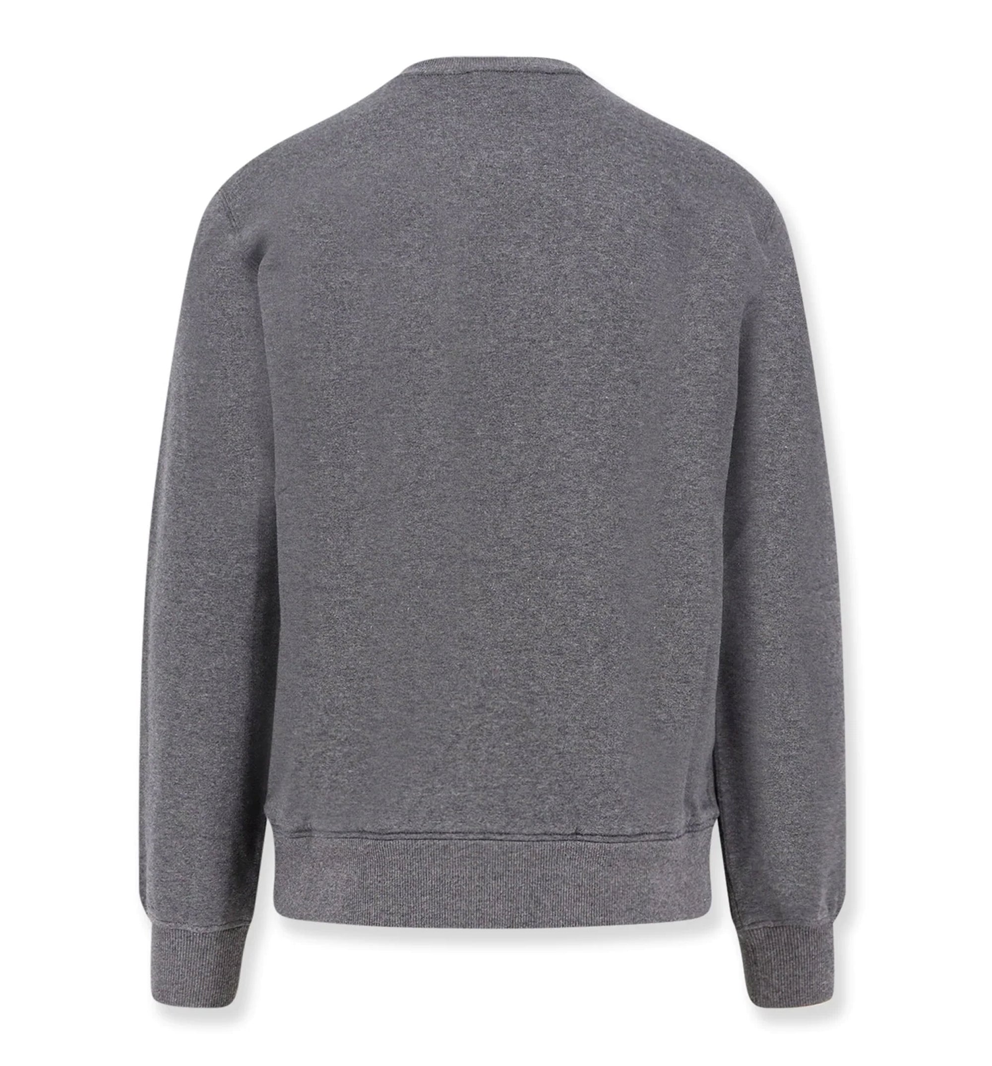 Cotton Sweatshirt With Heraldic Patch