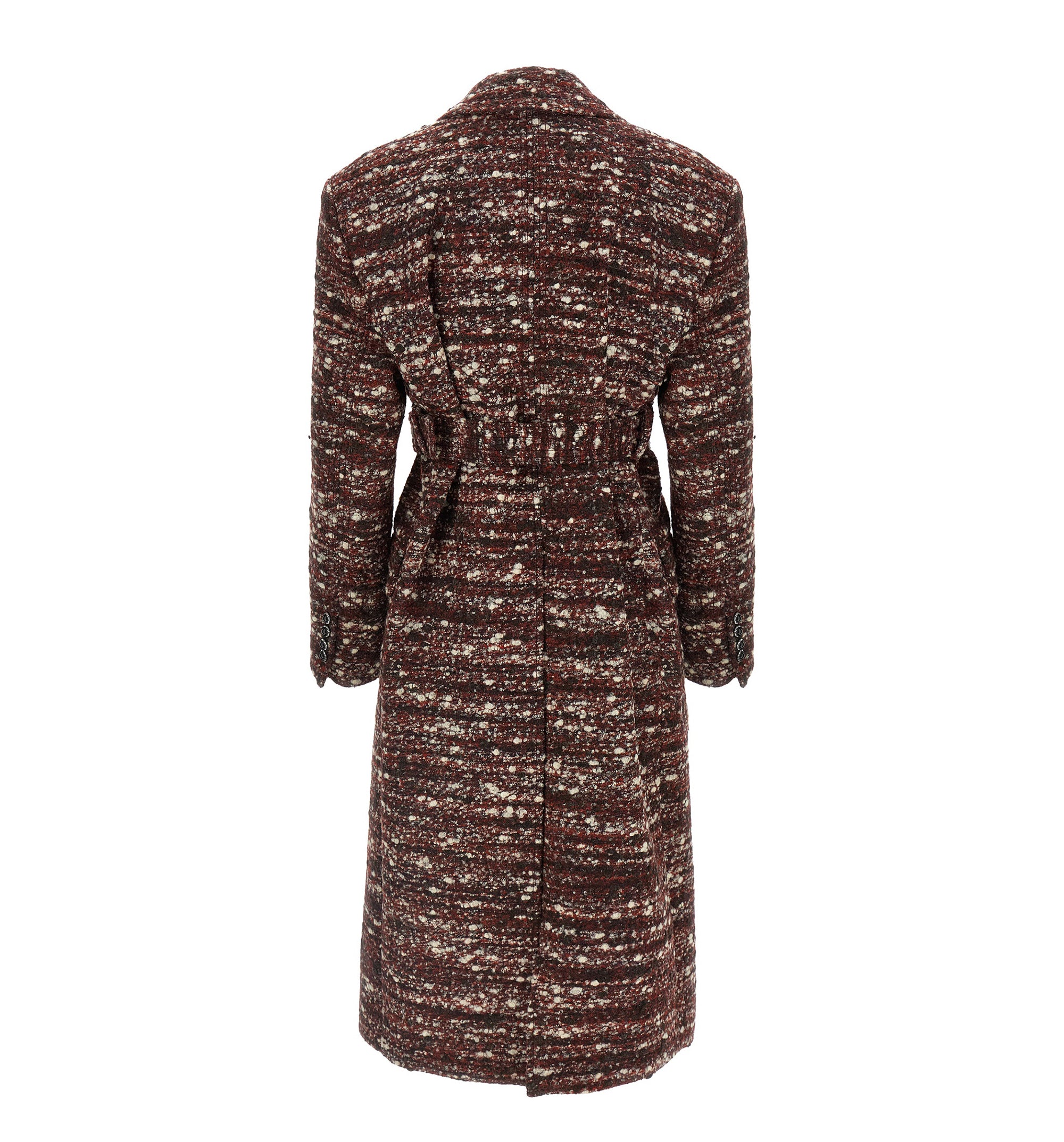 Bouclé Wool Coat