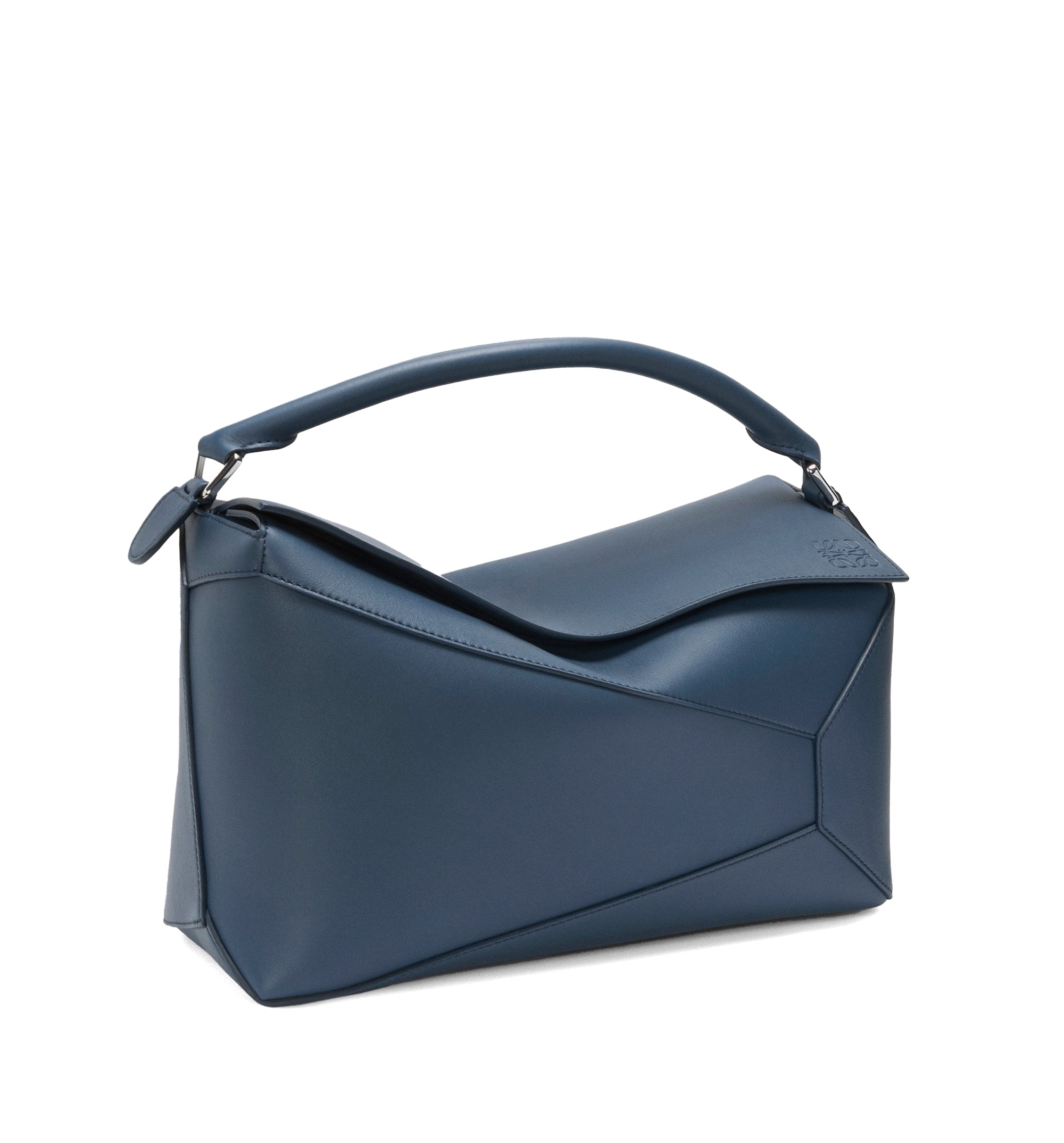 Large Puzzle Edge Bag In Classic Calfskin