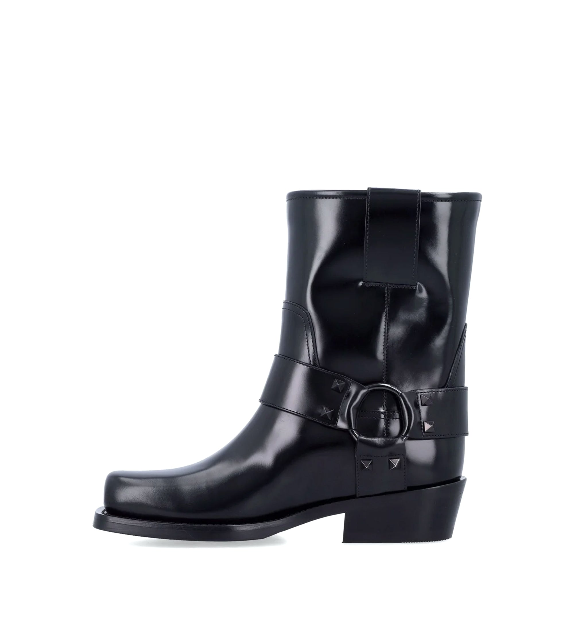 Rockstud Square Toe Boots