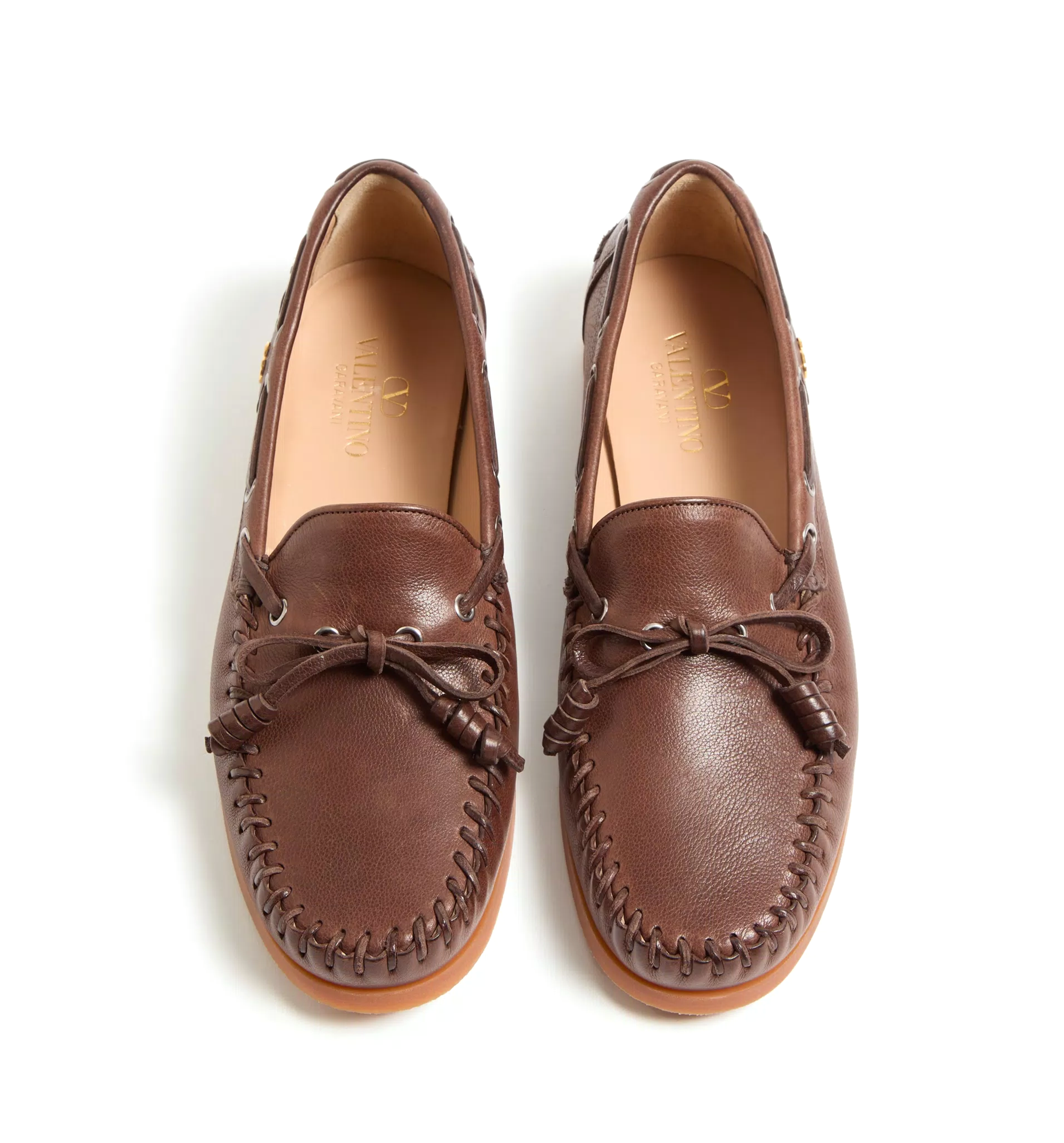 Palm Avenue Buffalo Leather Boat Shoe