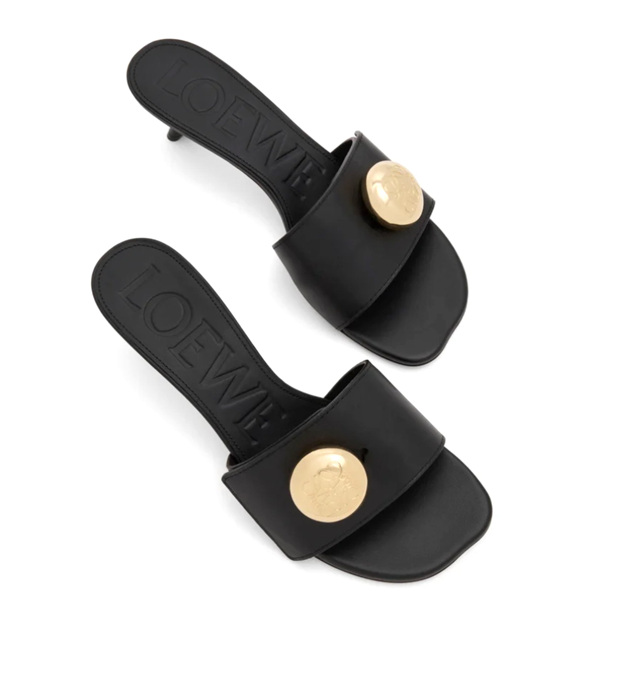 Pebble Slide in Soft Calfskin