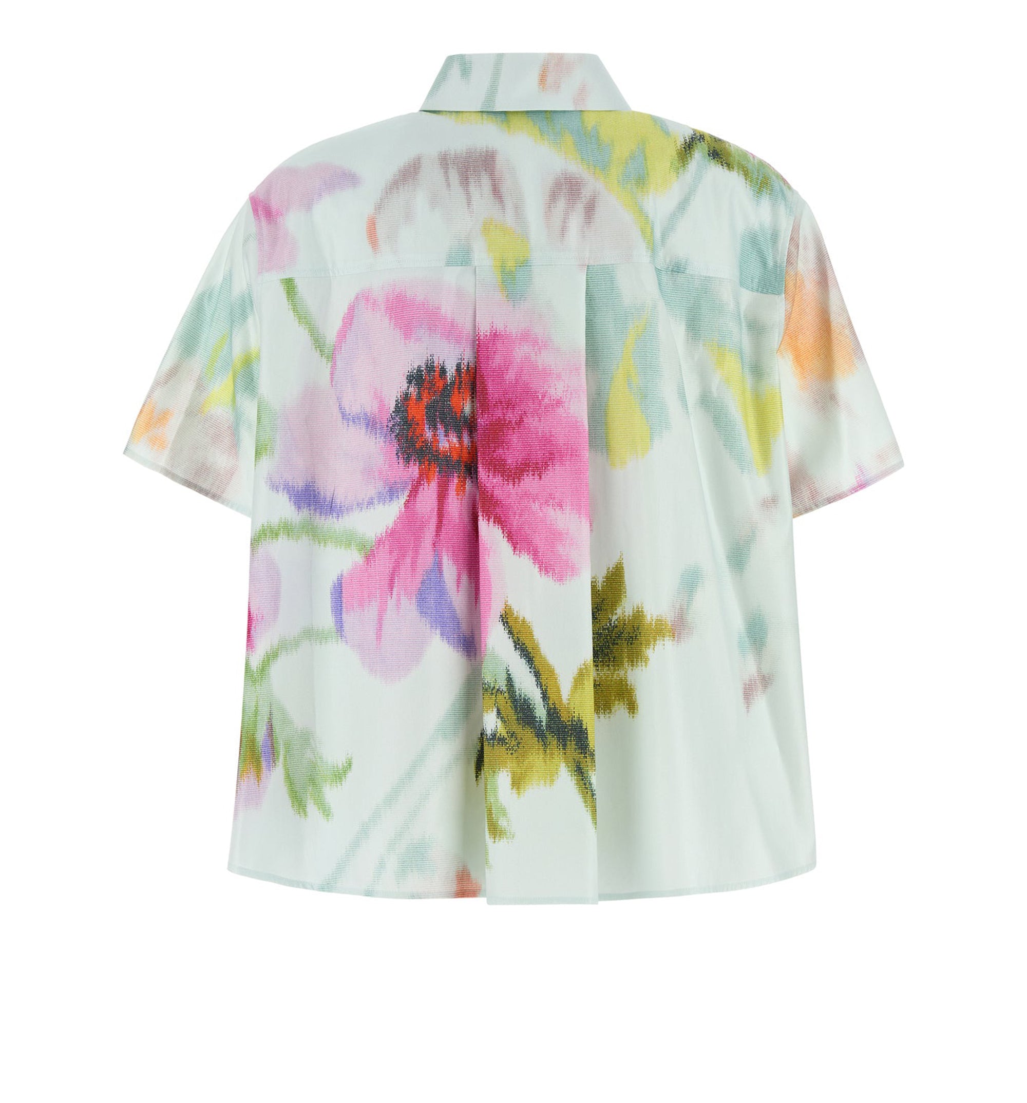 Printed Cotton Blend Shirt