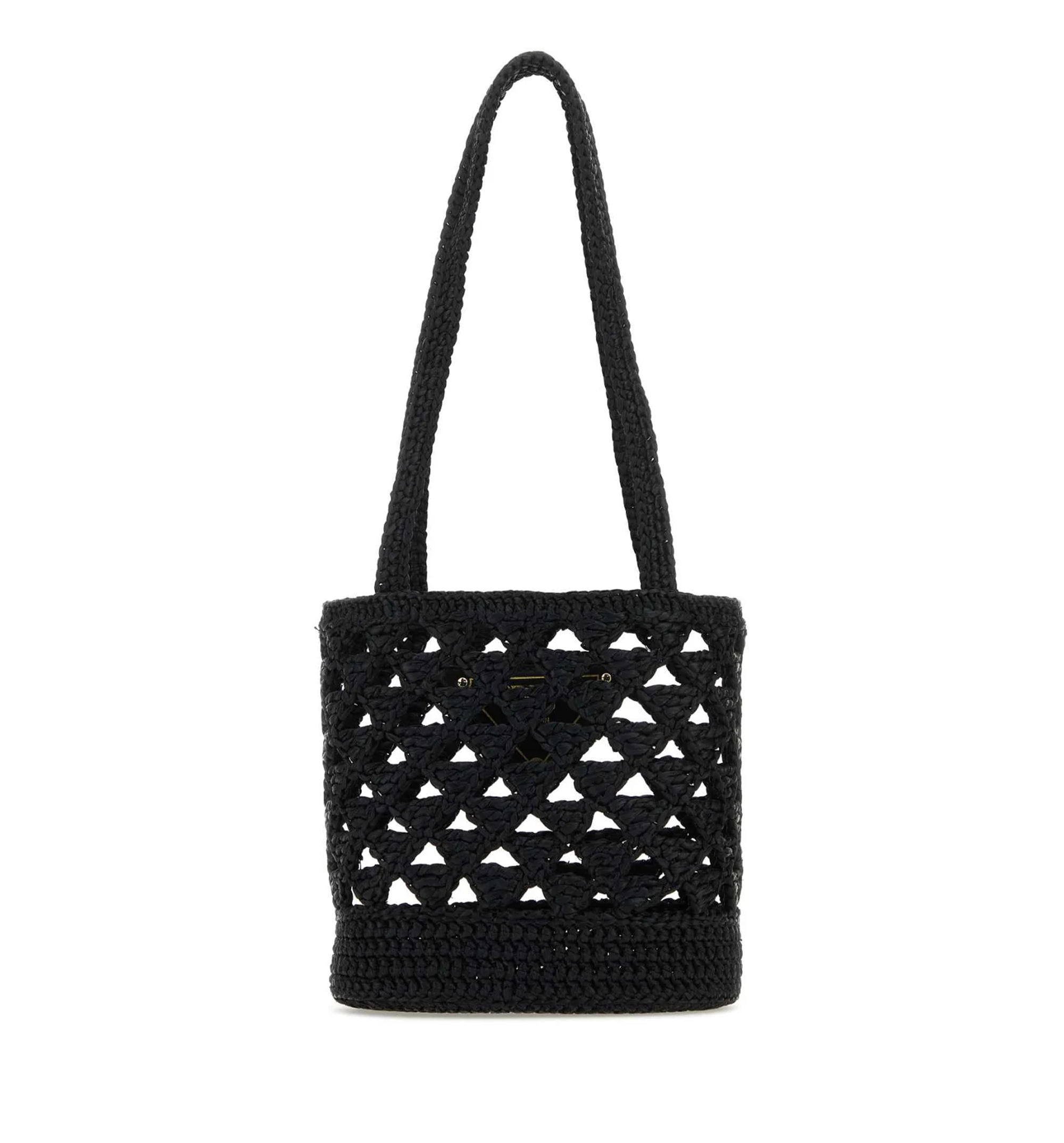 Crochet Small Raffia Bag