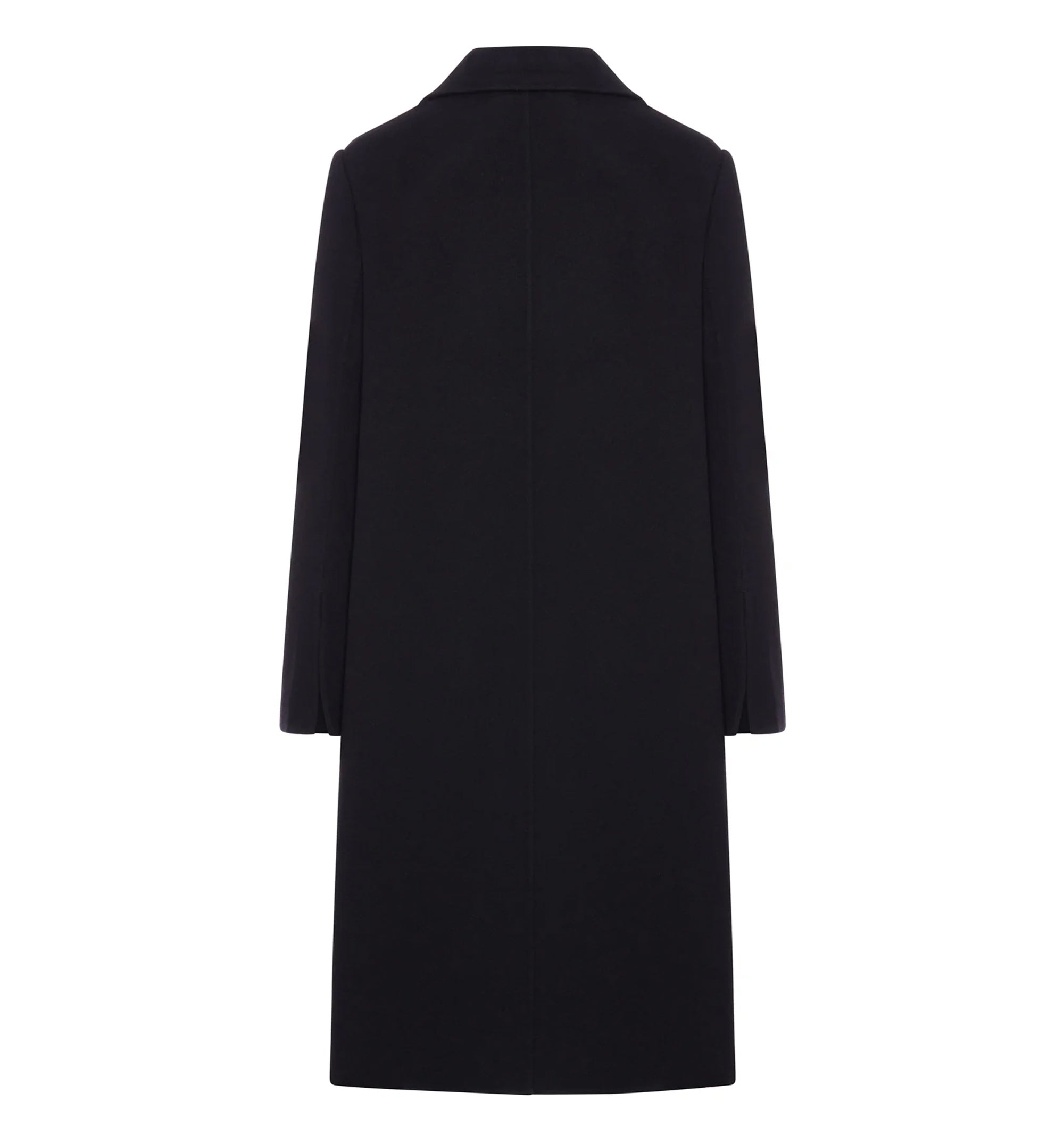 Double-Breasted Virgin Wool Coat