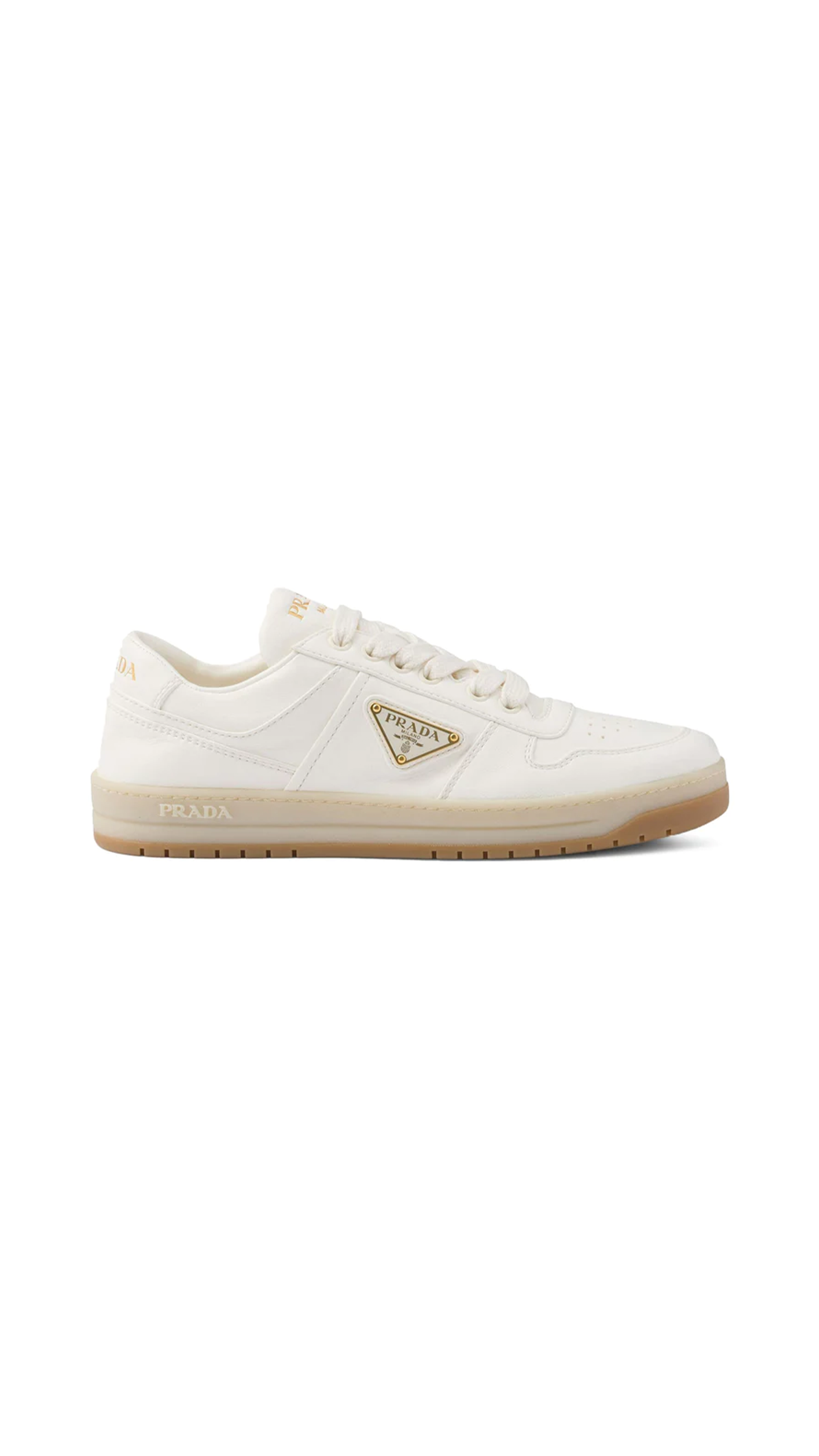 Downtown Nappa Leather Sneakers - Ivory