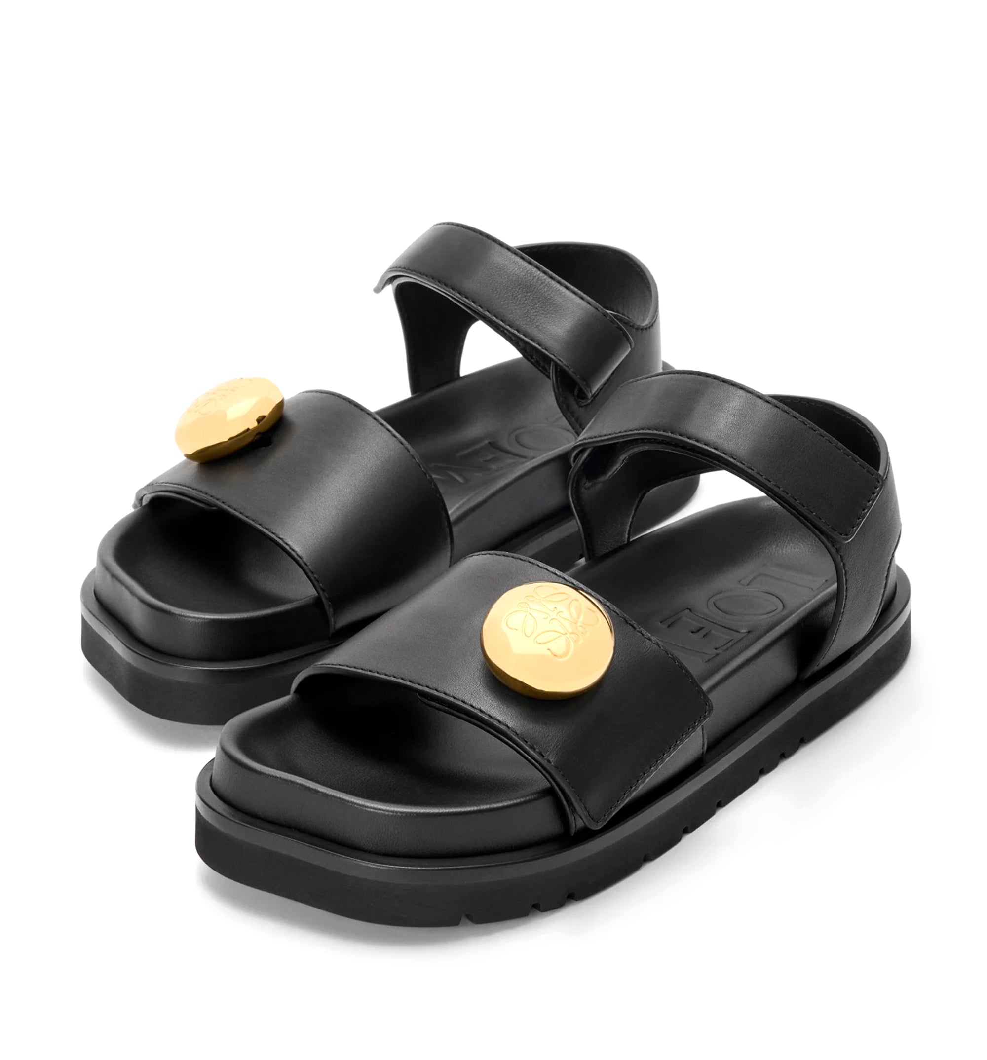 Pebble Fussbett Sandal in Soft Calfskin