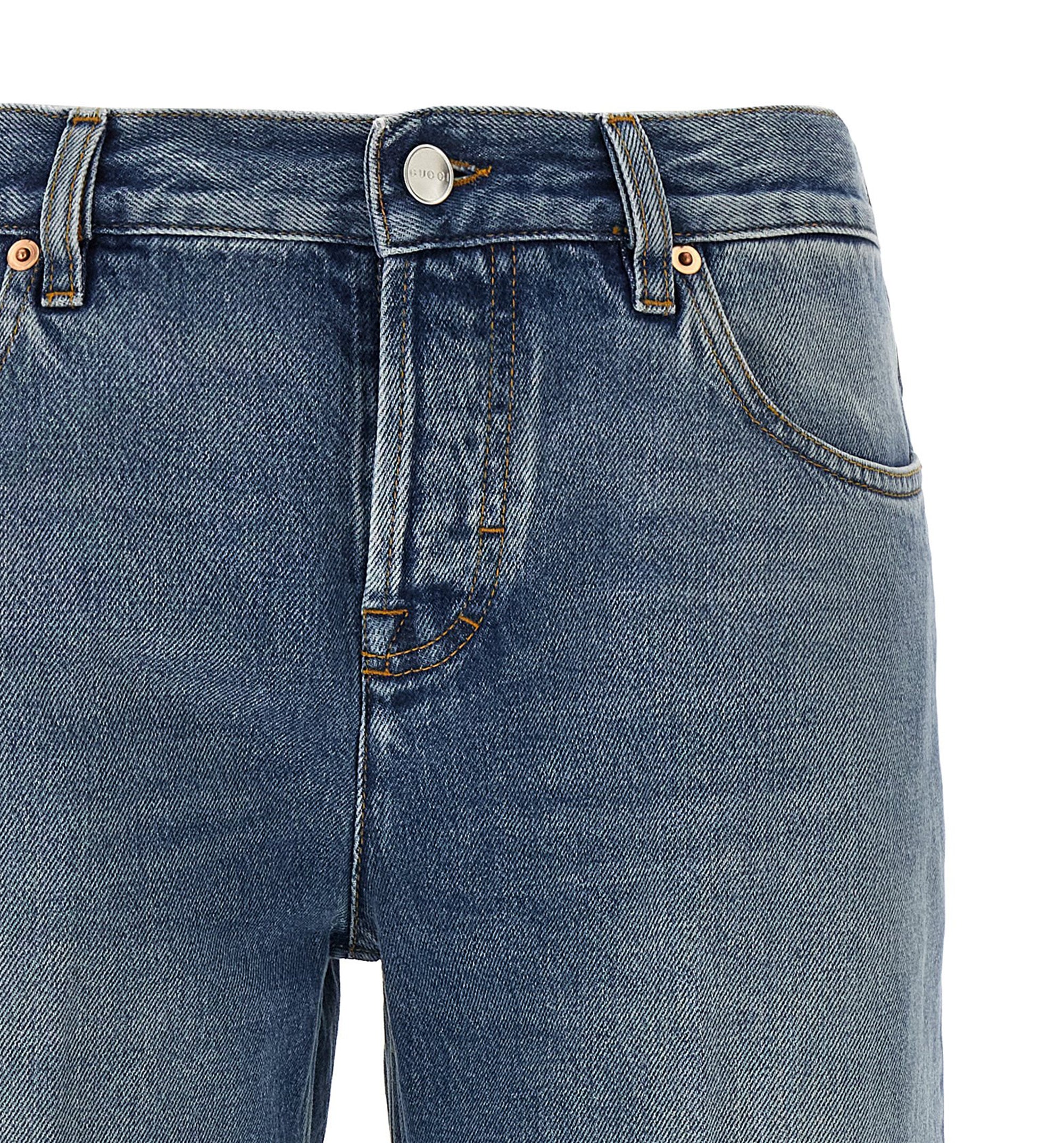 Straight Fit Denim Pants