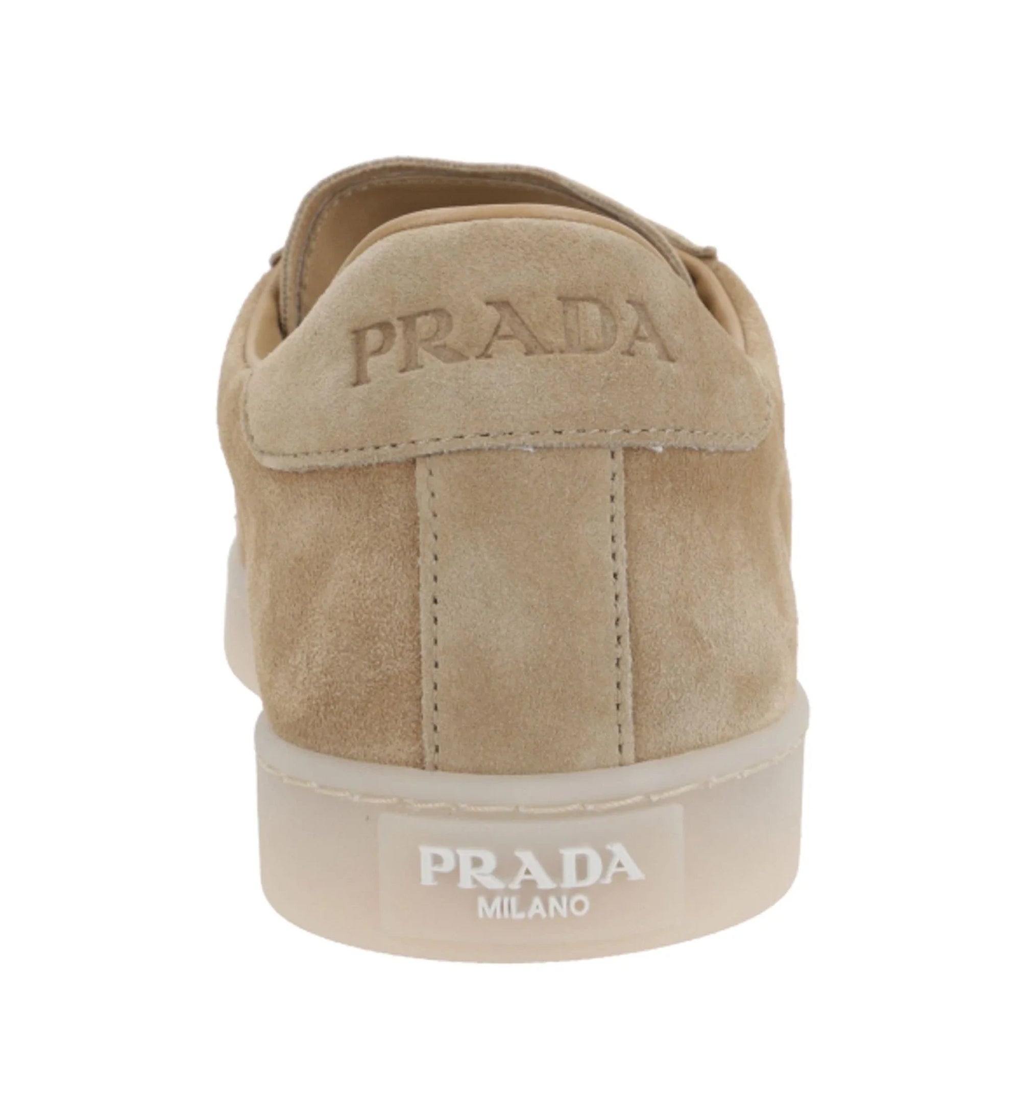 Prada Triangle-Logo Lace-Up Sneakers