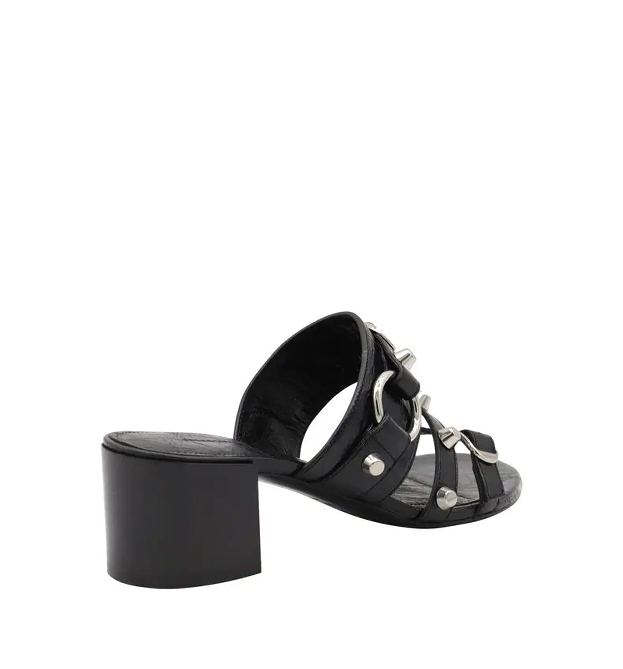 City 80mm Sandal in Arena Lambskin