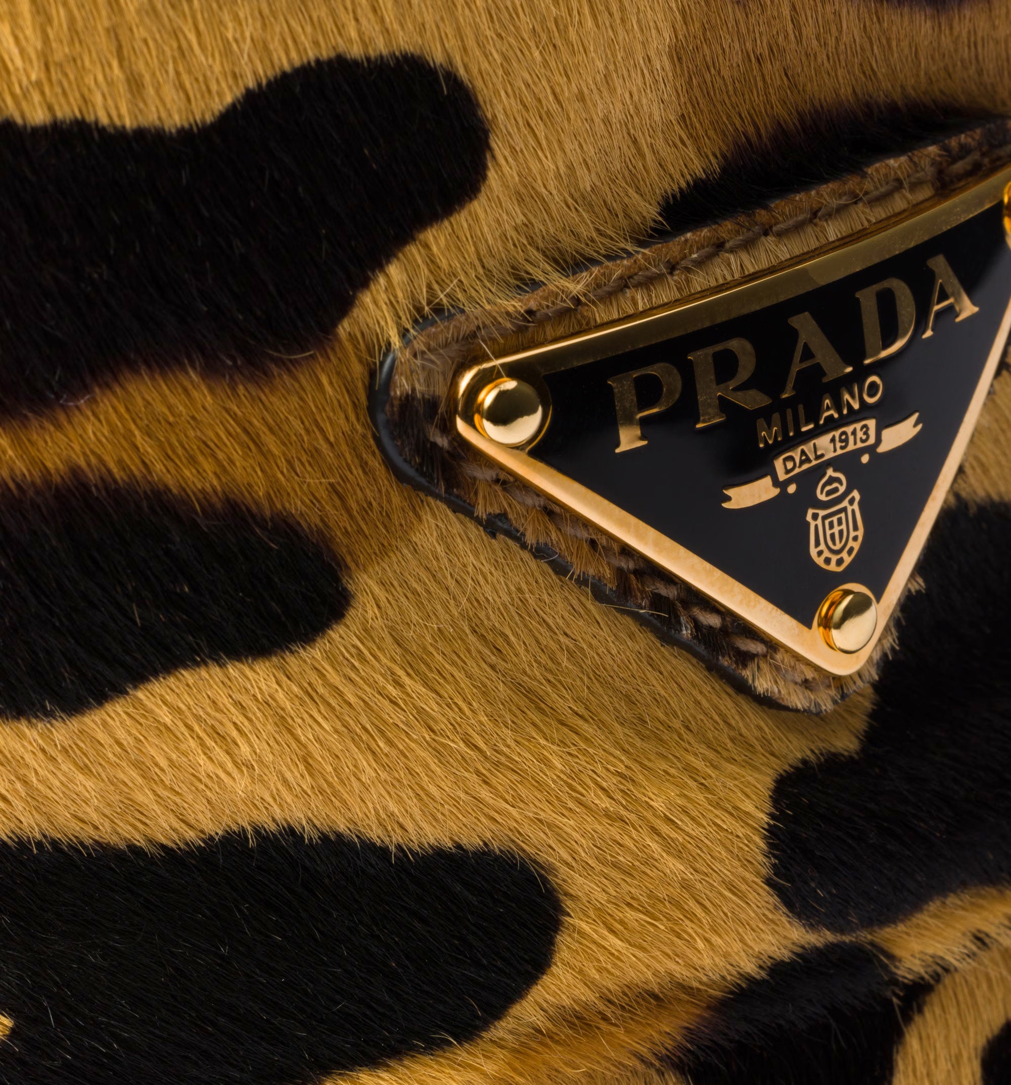 Printed Leather Bucket Hat