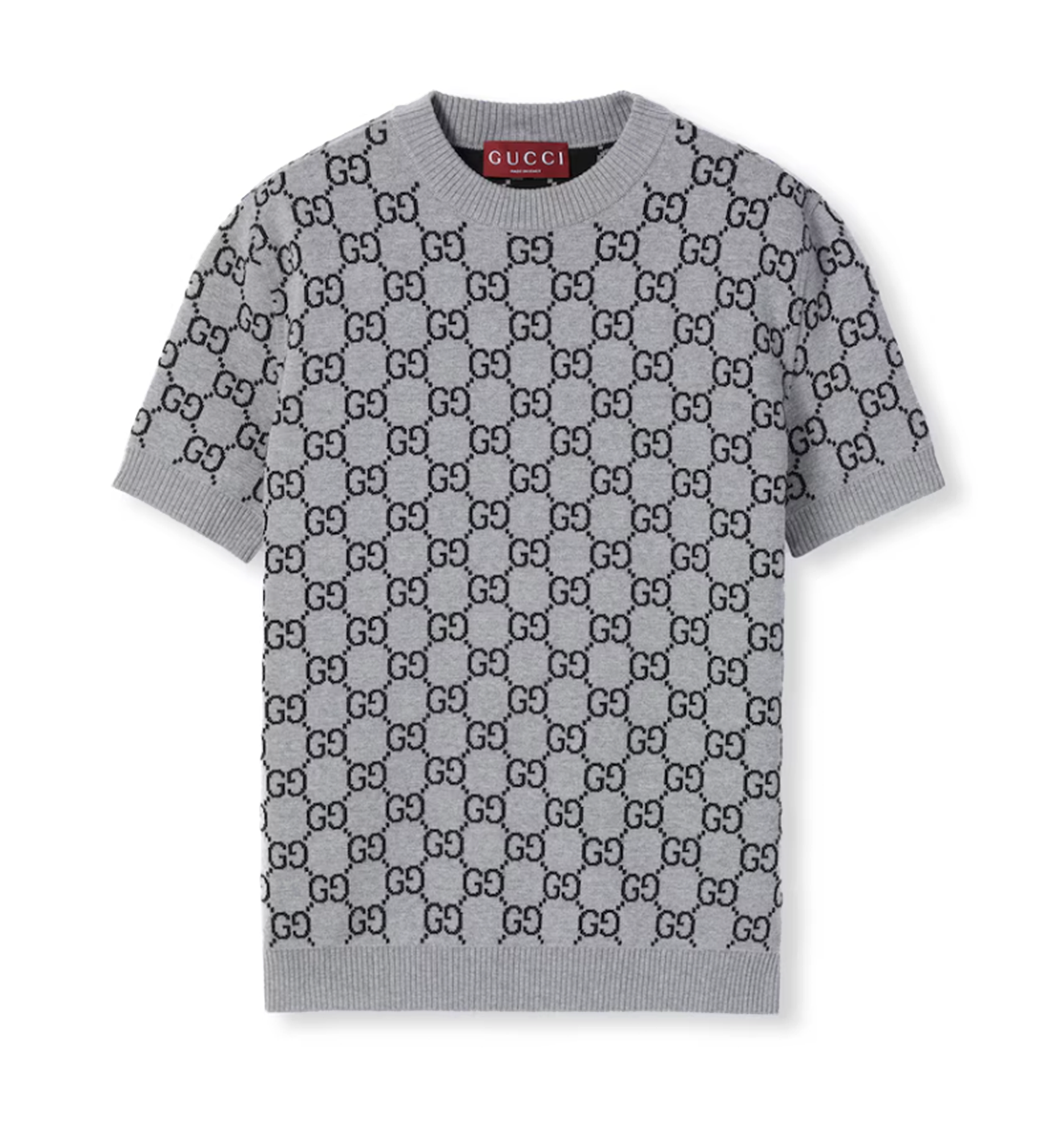 Reversible GG Wool Jacquard Top