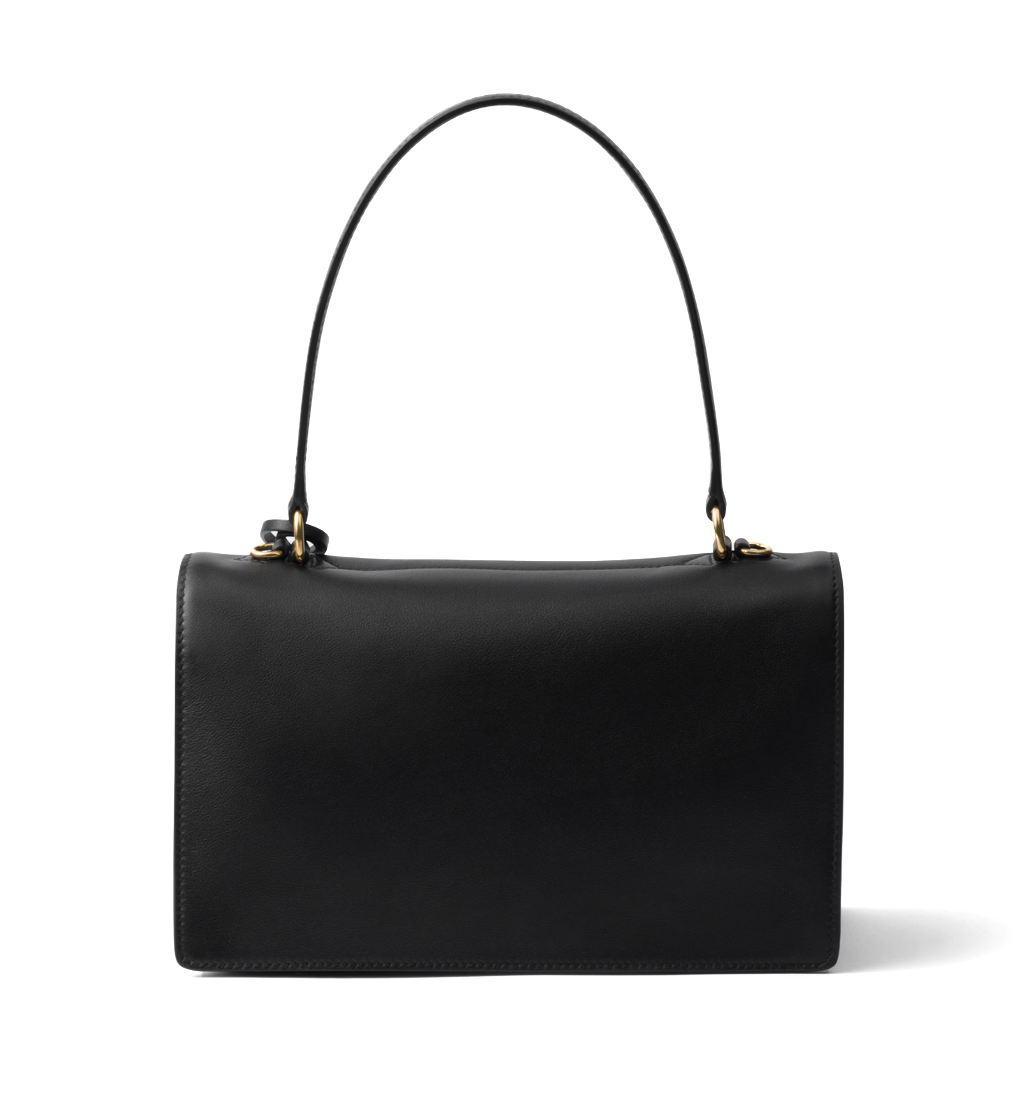 Prada Soft Sound Medium Leather Shoulder Bag