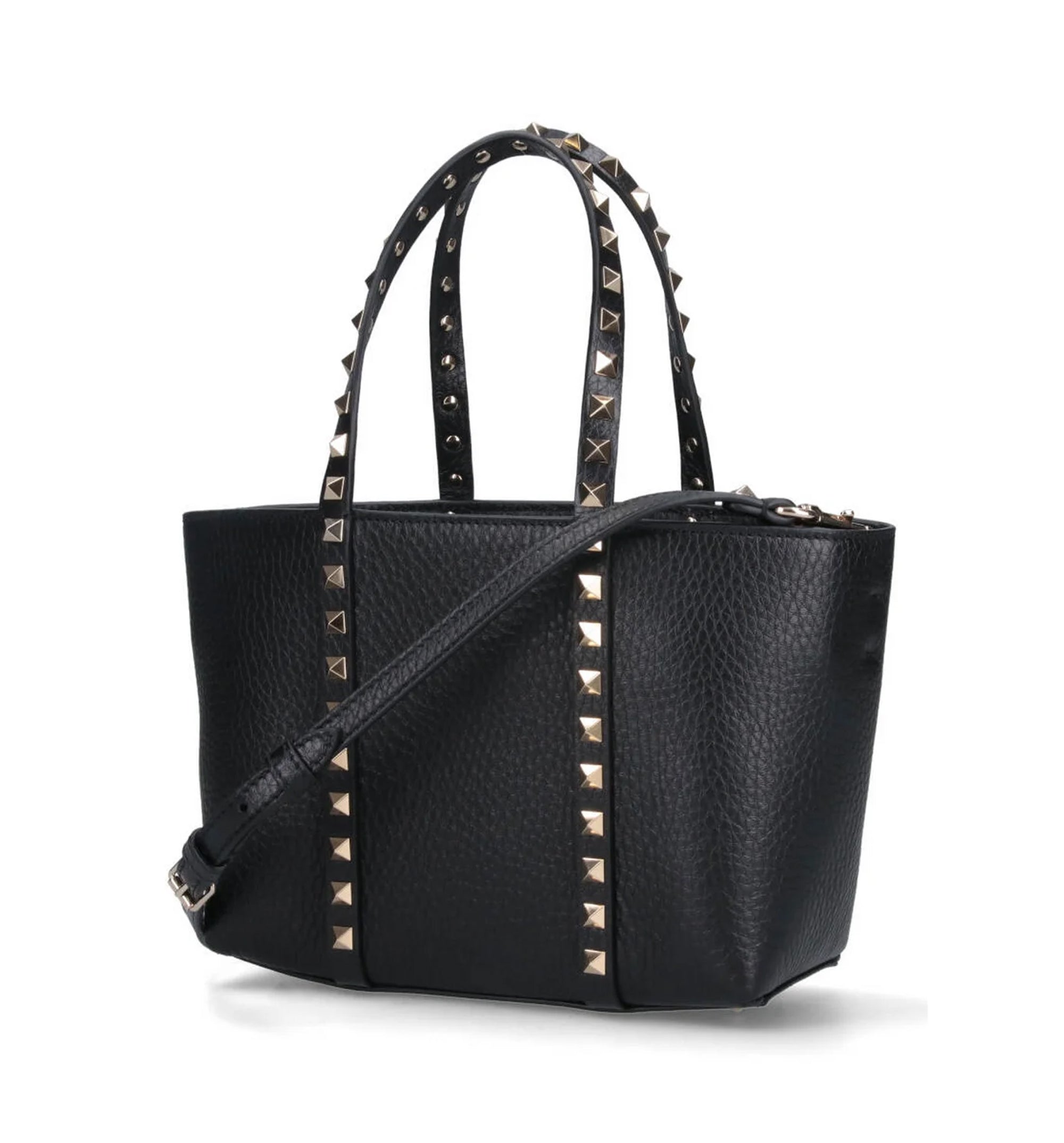 Rockstud Top Handle Bag
