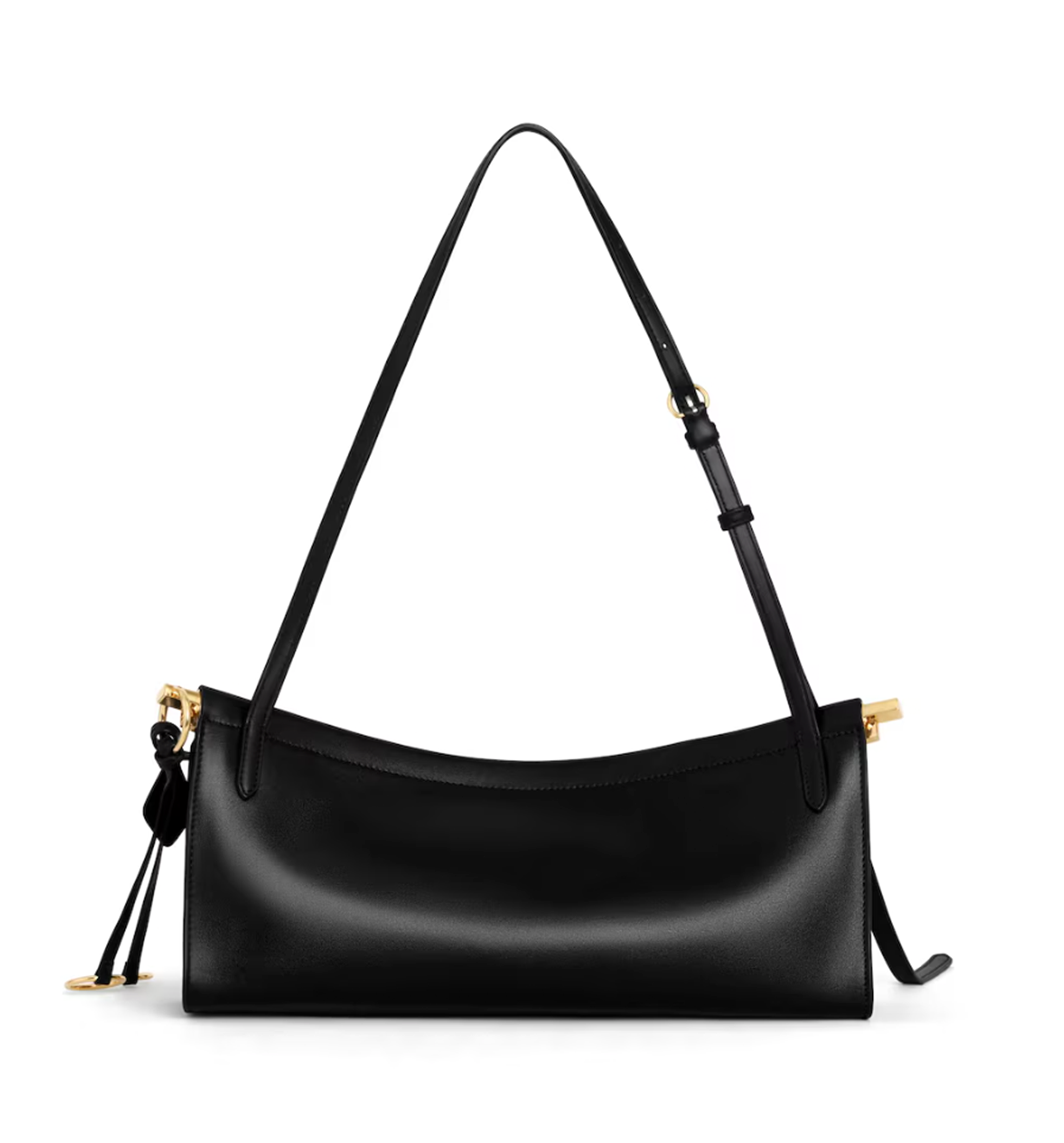 Le Click East West Medium Bag in Leather