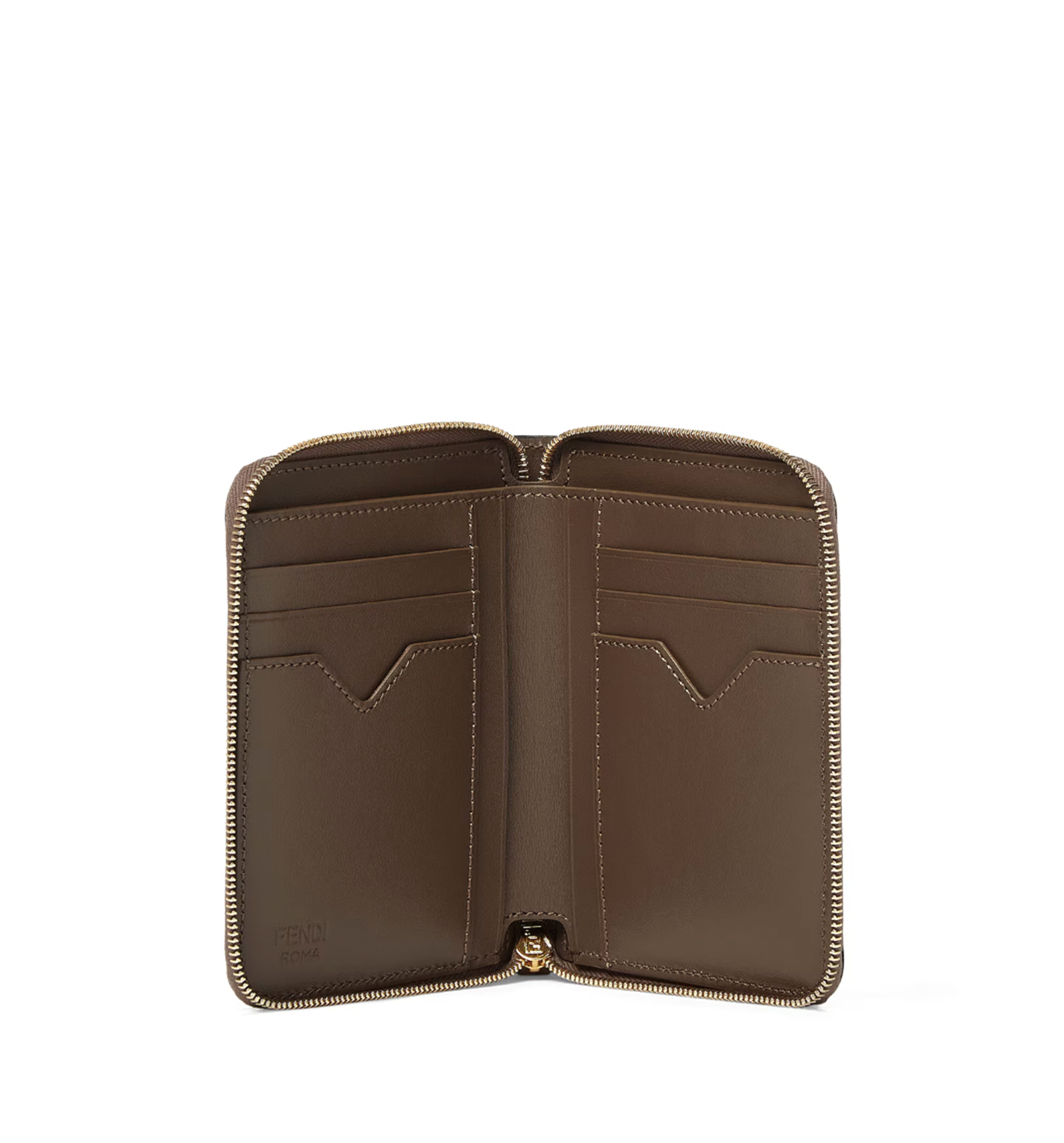 FF Diamonds Zip Around Medium Wallet