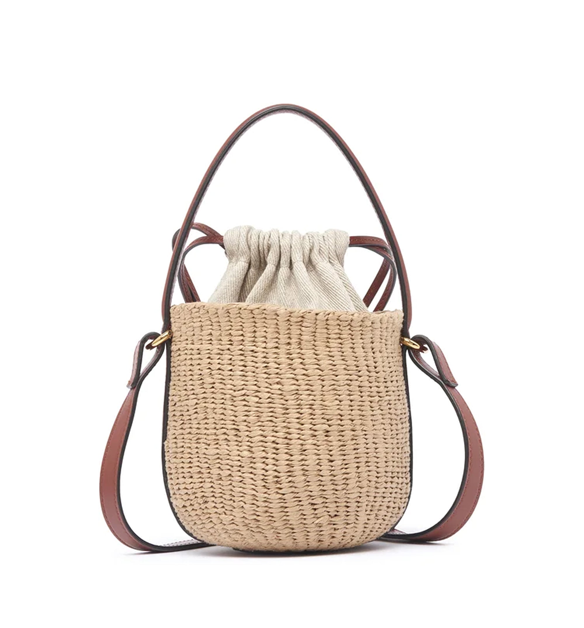 Mini Horse Medal Basket In Natural Fibers