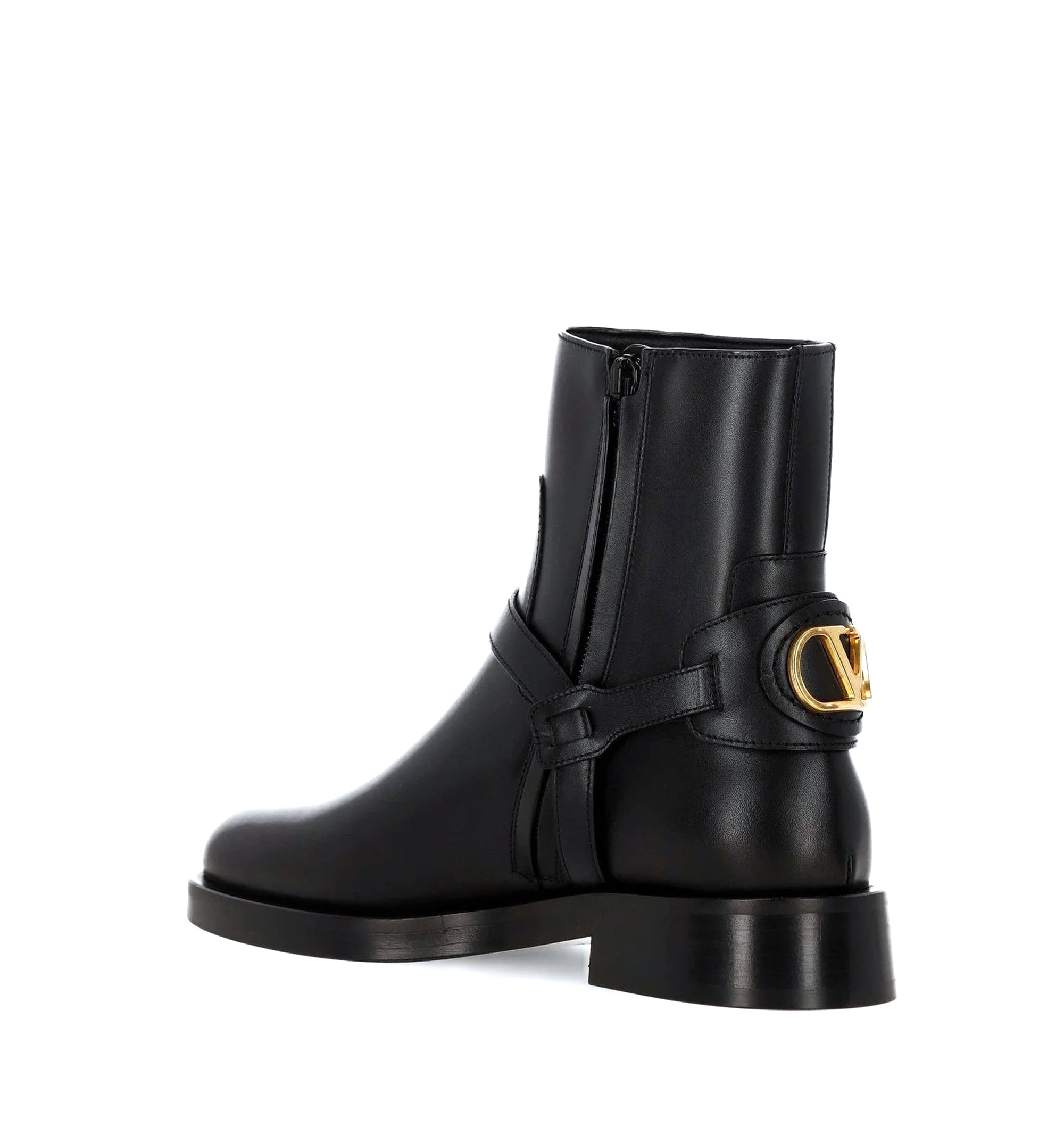 VLogo Signature Zip-Up Ankle Boots
