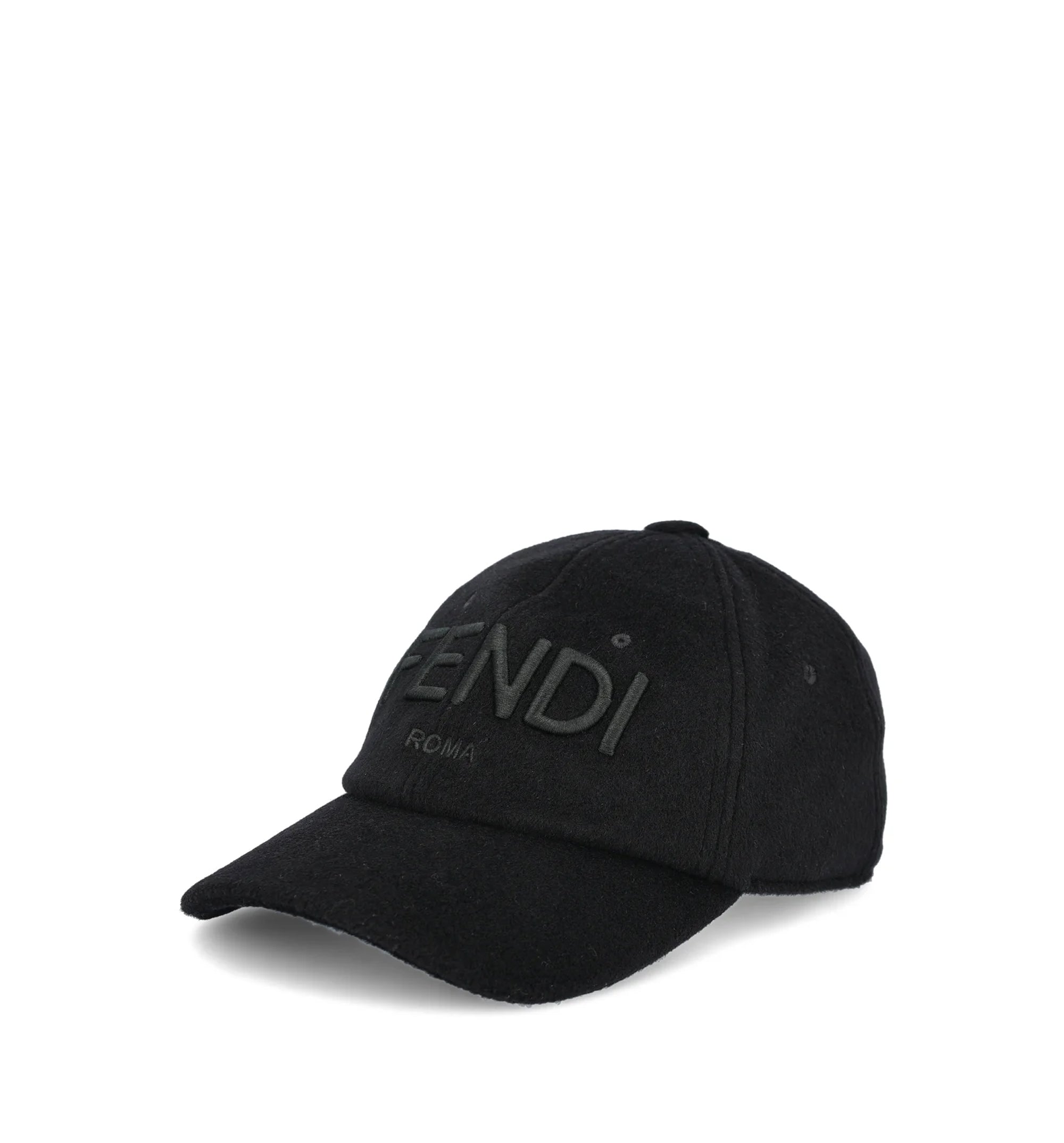 Fendi Logo Embroidered Baseball Cap