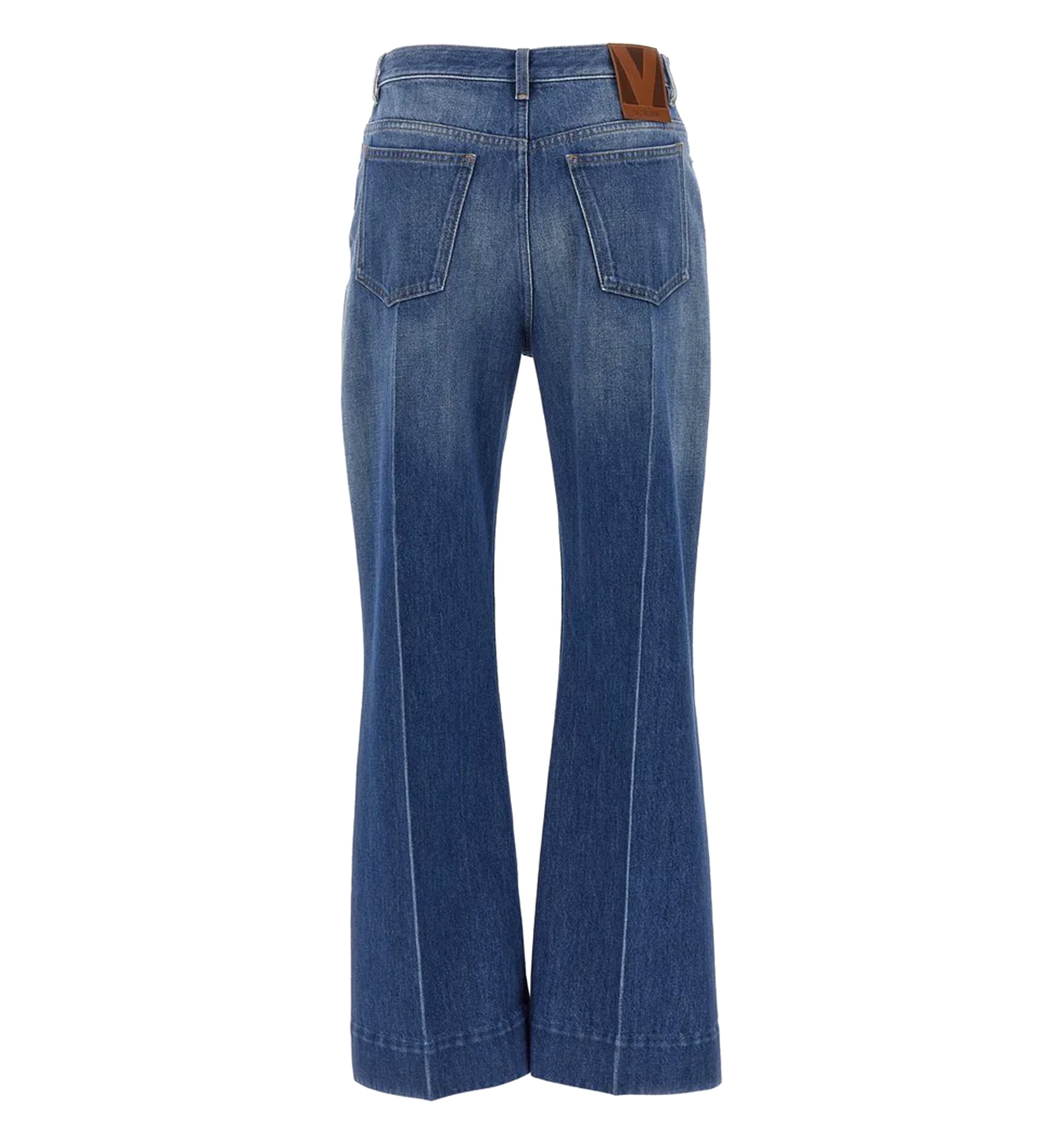 Cropped Flared Jeans