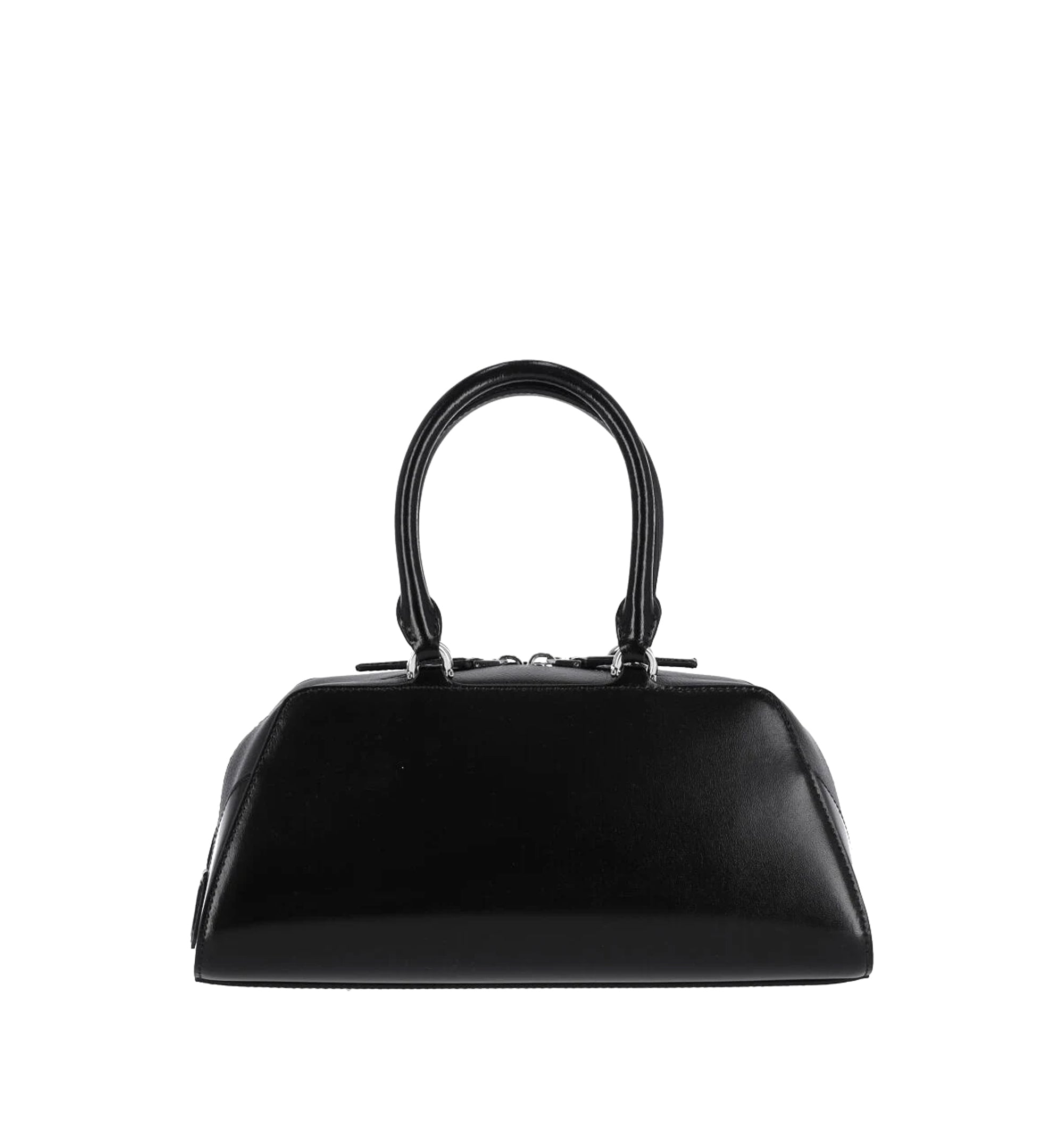 Small Antigona East-West Bag in Box Leather