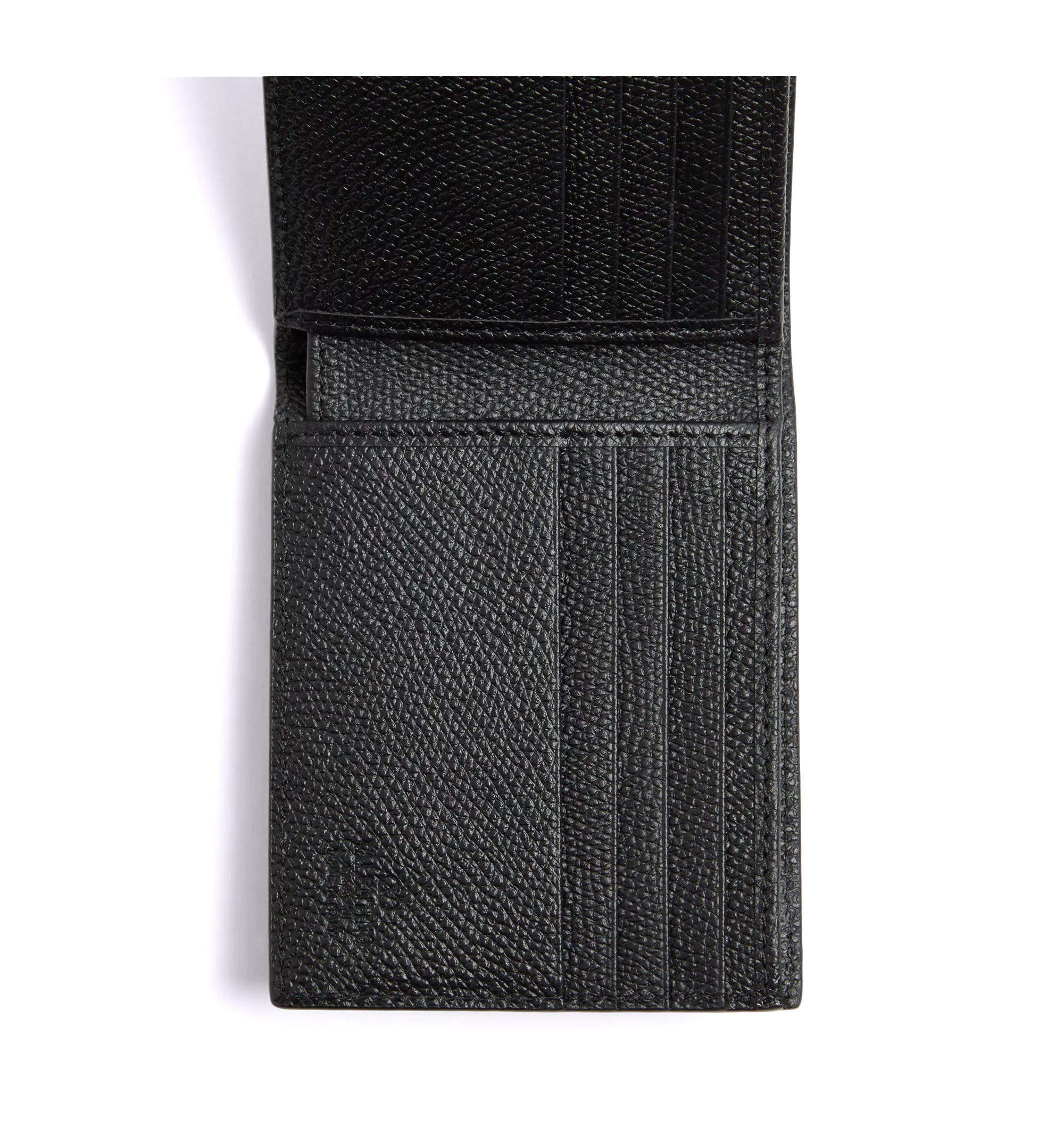 Valentino Garavani Vlogo Signature Grainy Calfskin Wallet