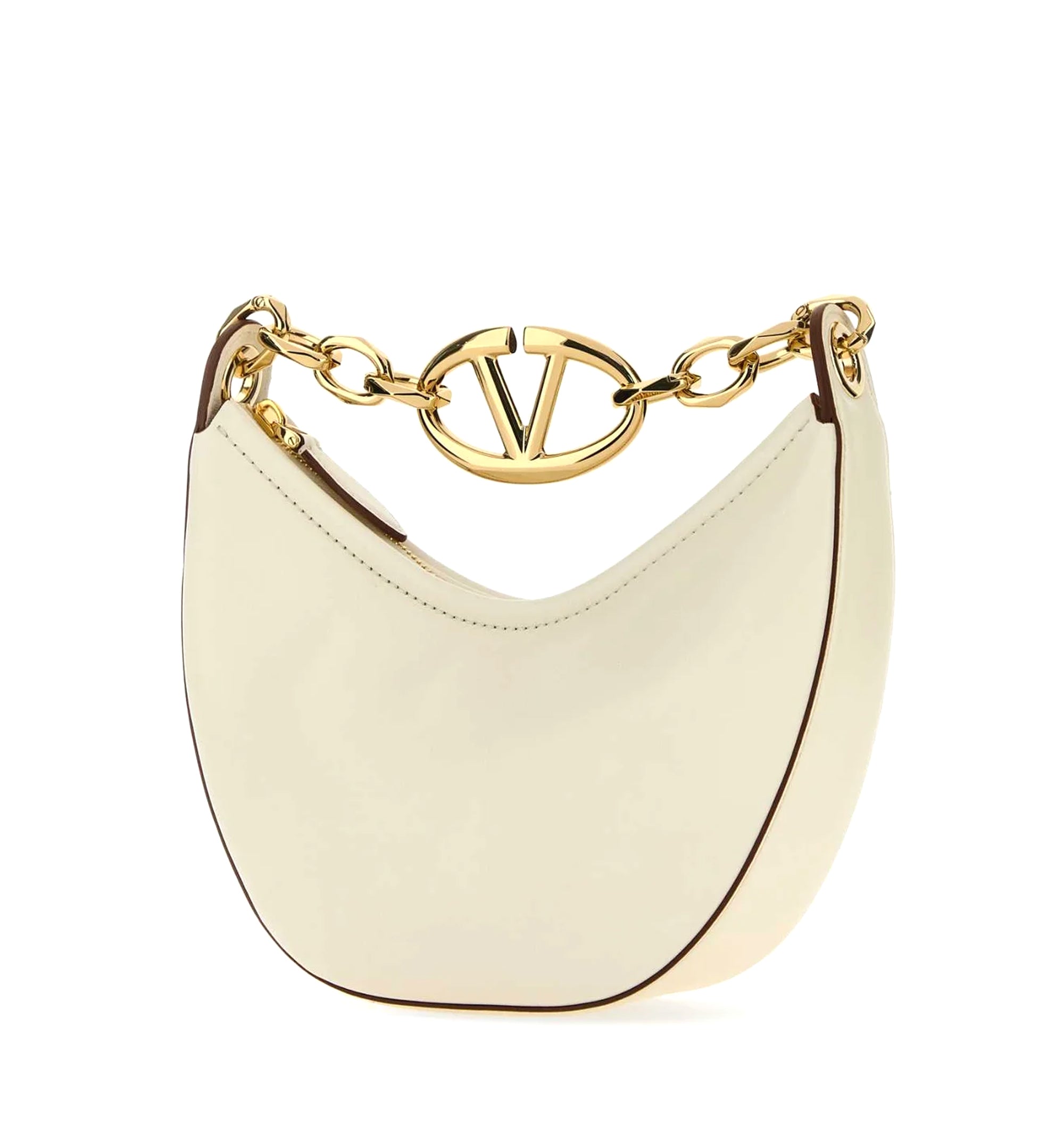 VLogo Signature Zip-Up Mini Hobo Bag