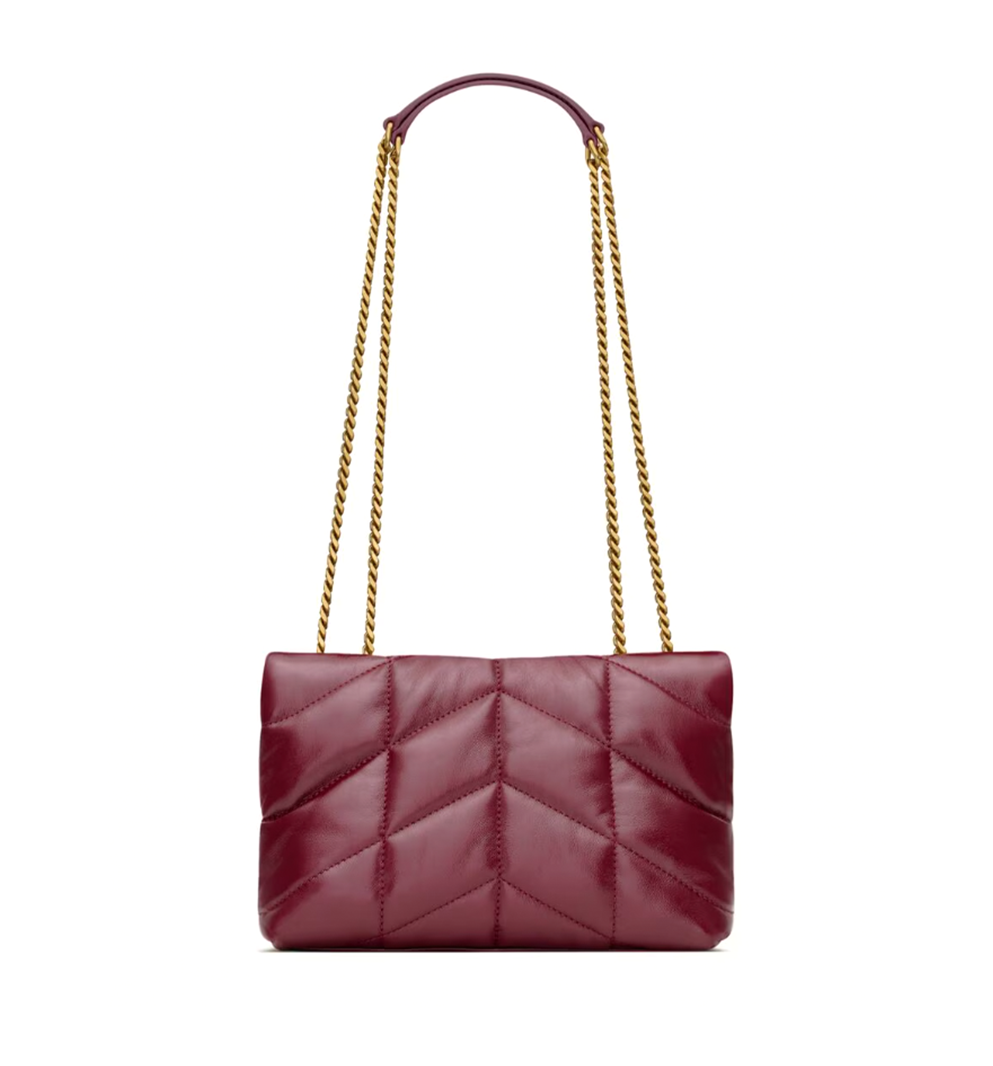 Toy Puffer in Shiny Leather