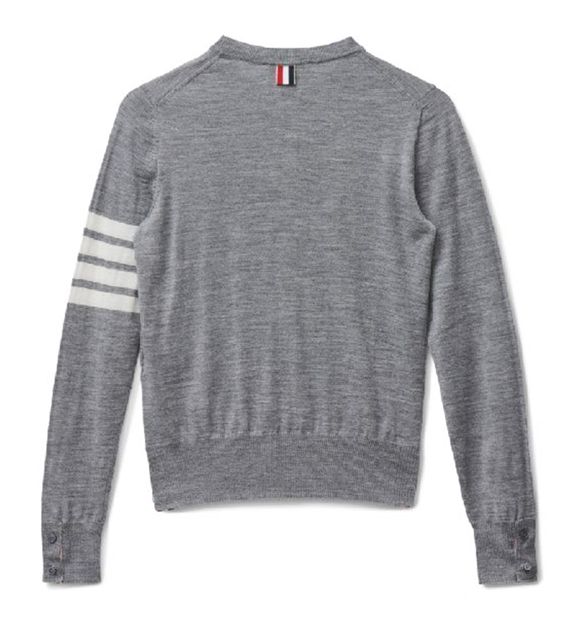 Fine Merino Wool 4-Bar Pullover