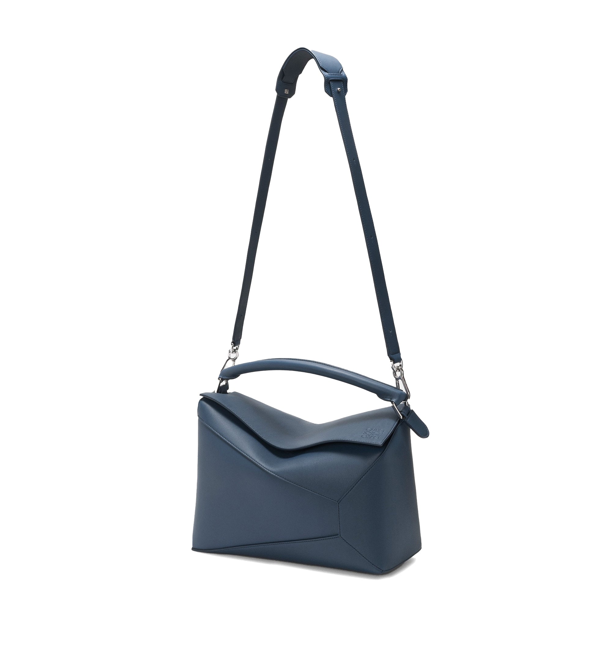 Large Puzzle Edge Bag In Classic Calfskin