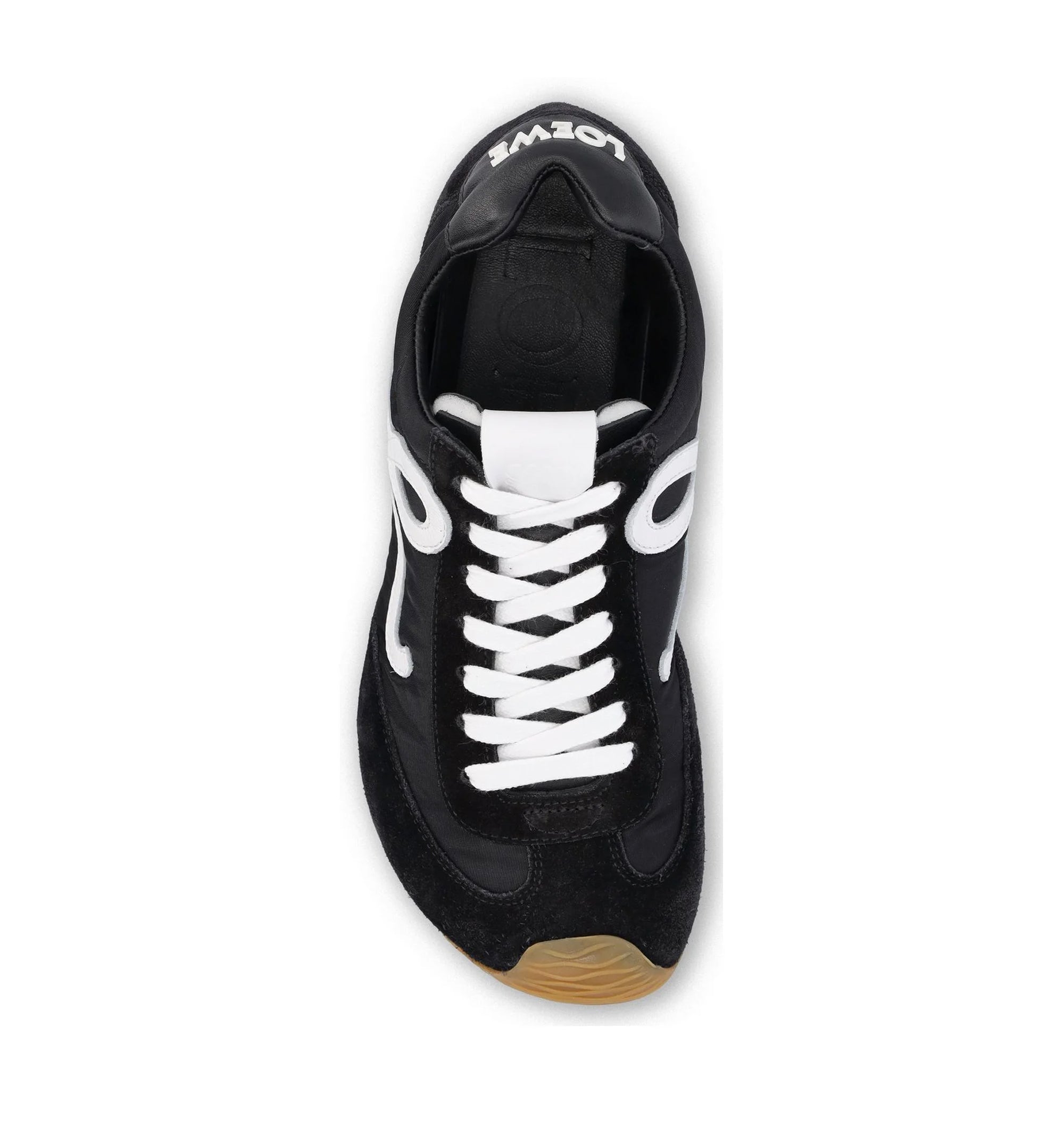 Ballet Runner 2.0 in Nylon and Calfskin